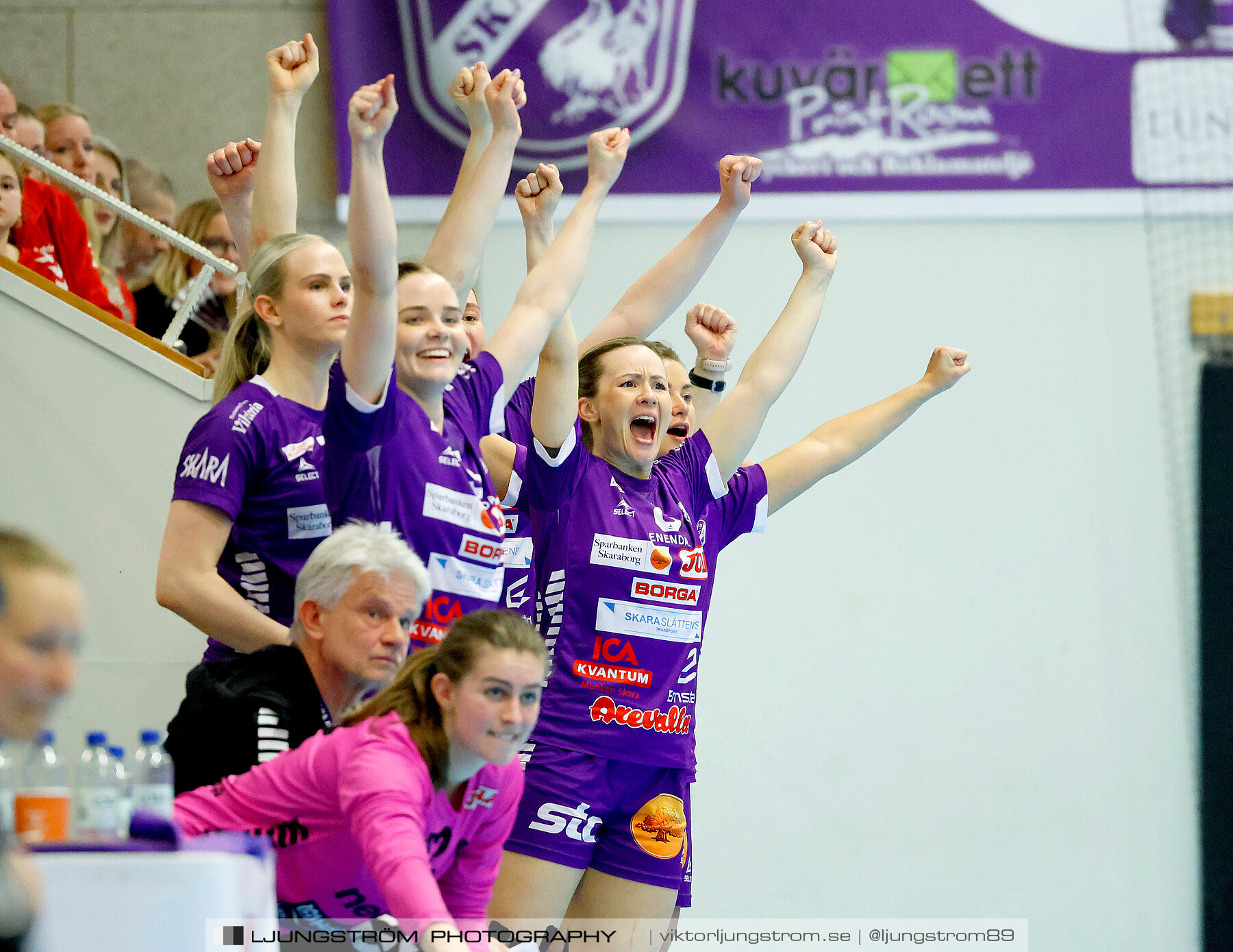 Skara HF-Höörs HK H65 1/4-final 4 31-25,dam,Skara Idrottshall,Skara,Sverige,Handboll,,2024,337137