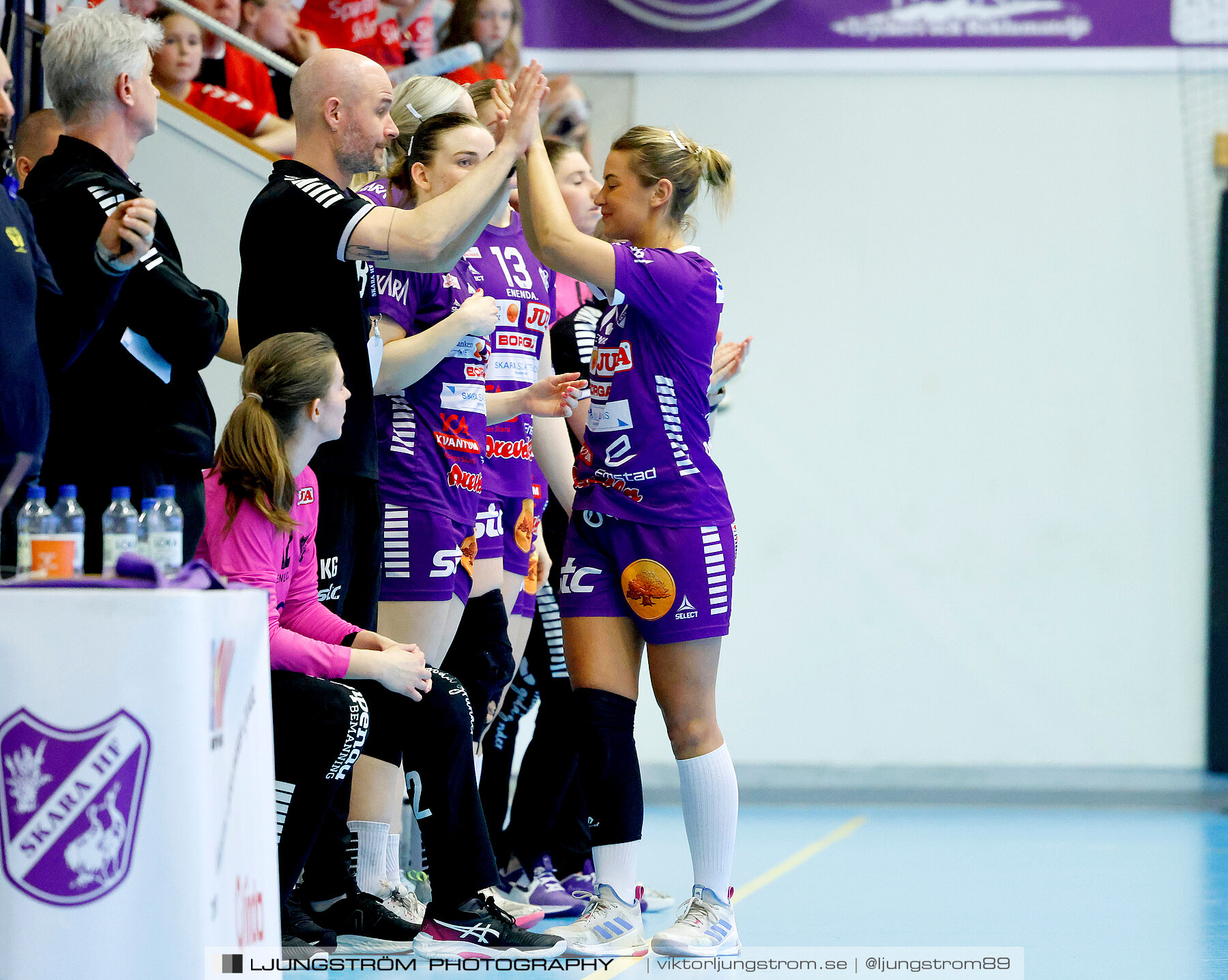 Skara HF-Höörs HK H65 1/4-final 4 31-25,dam,Skara Idrottshall,Skara,Sverige,Handboll,,2024,337164