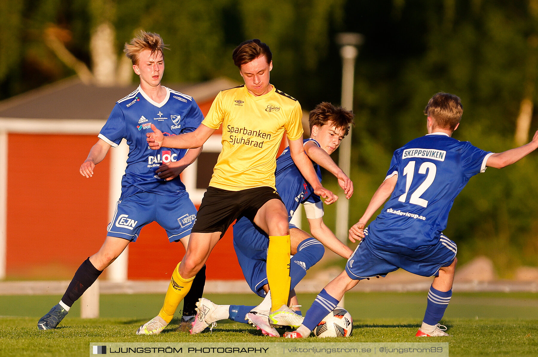 Division 3 U16 IFK Skövde FK U2-IF Elfsborg 4-4,herr,Lillegårdens IP,Skövde,Sverige,Fotboll,,2024,337809