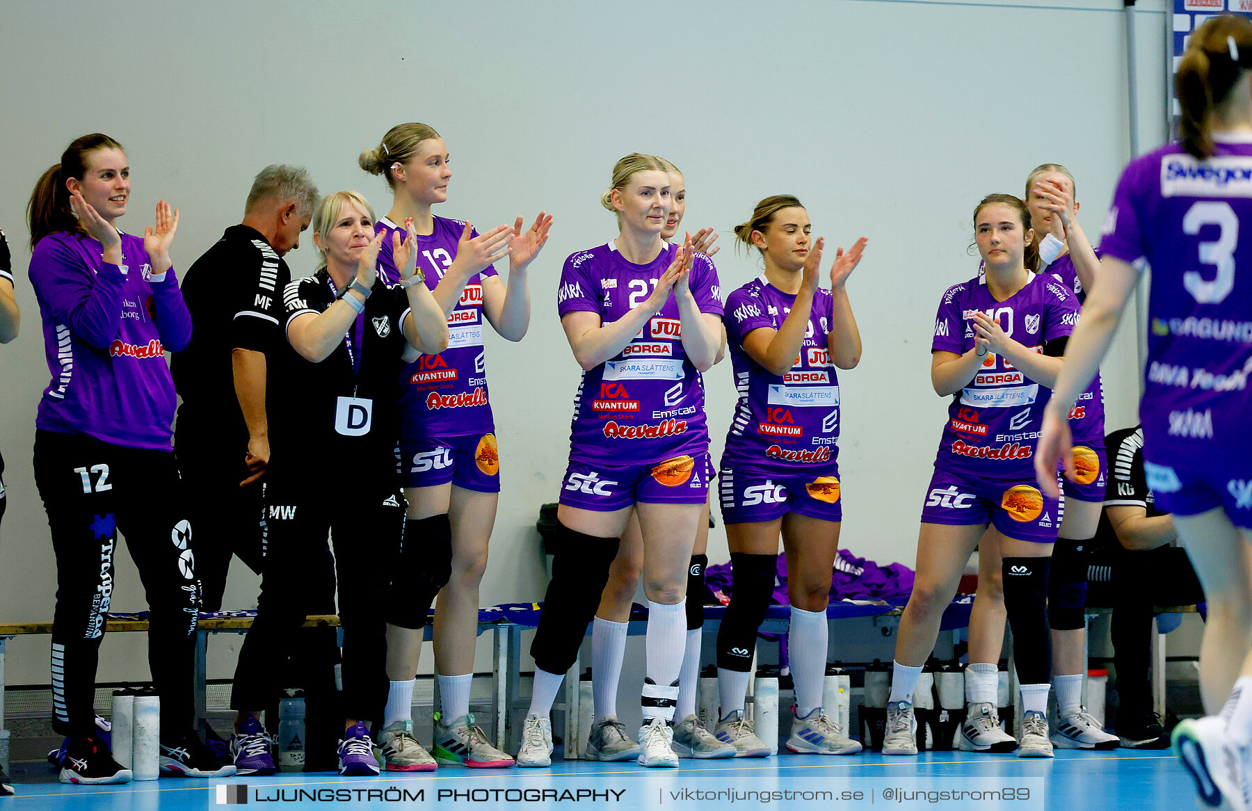 Skara HF-IK Sävehof 1/2-final 4 34-30,dam,Skara Idrottshall,Skara,Sverige,Handboll,,2024,338311