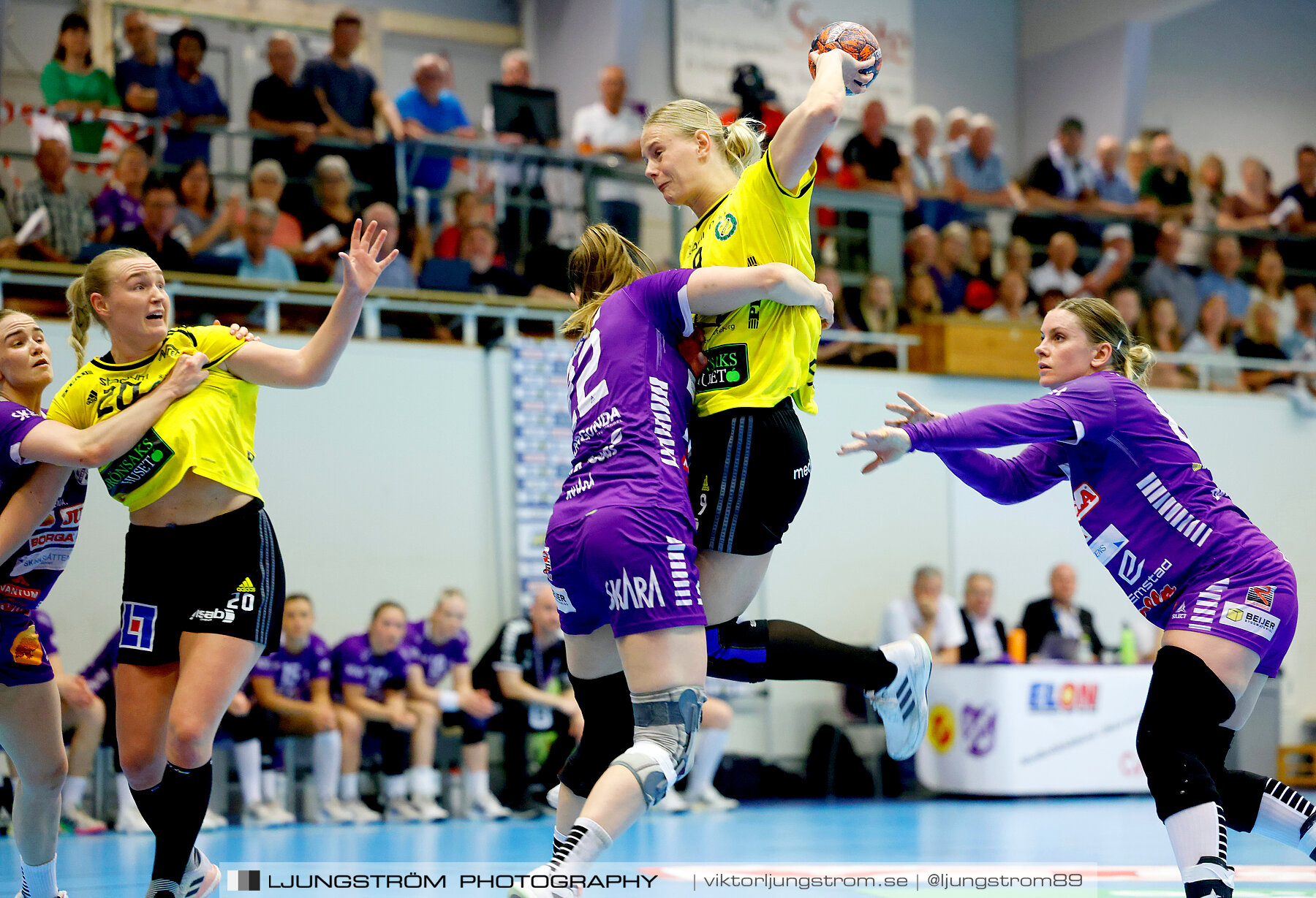 Skara HF-IK Sävehof 1/2-final 4 34-30,dam,Skara Idrottshall,Skara,Sverige,Handboll,,2024,338341