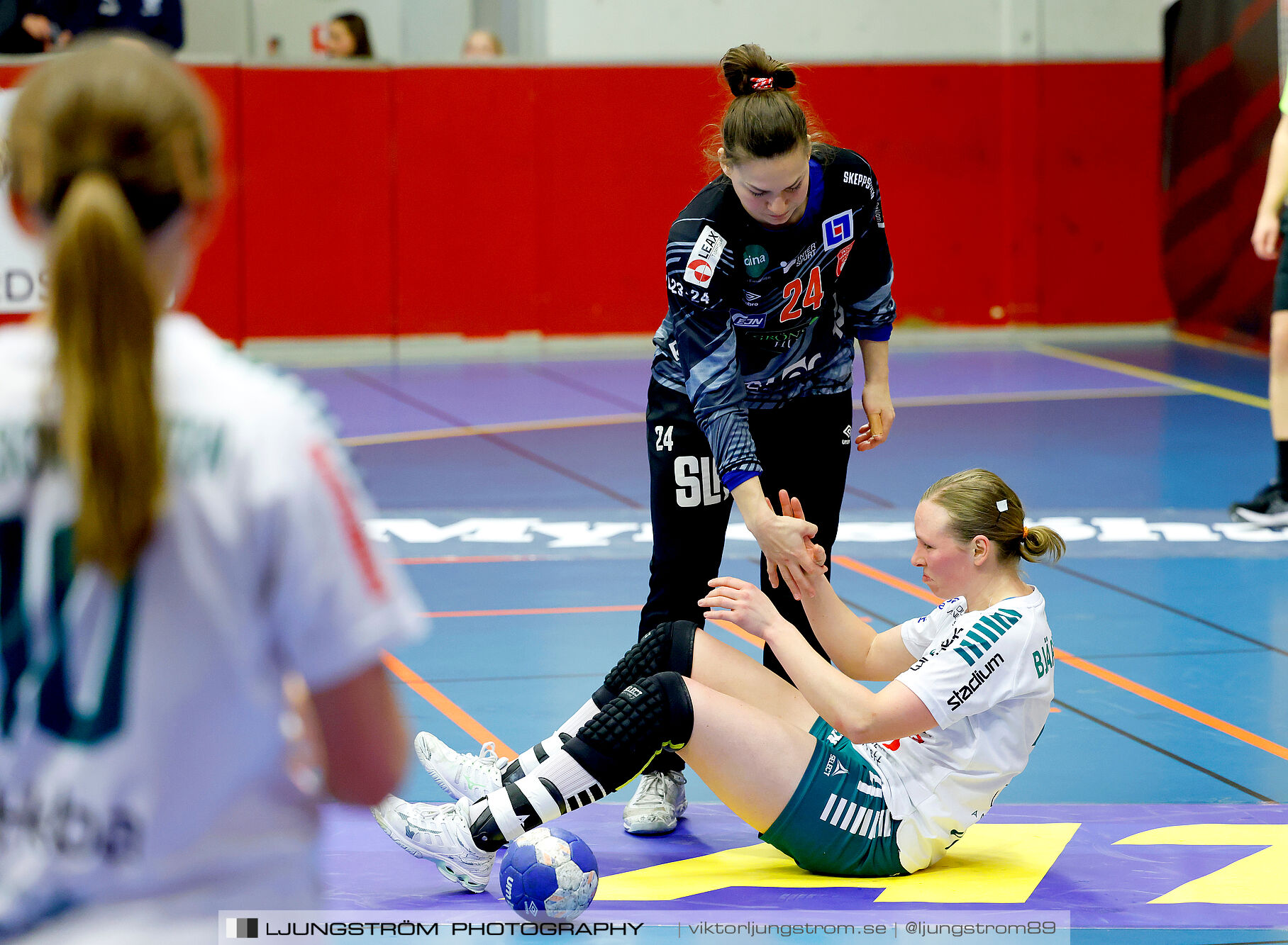 Skövde HF-Skuru IK 1/4-final 4 30-34,dam,Skövde Idrottshall,Skövde,Sverige,Handboll,,2024,340275