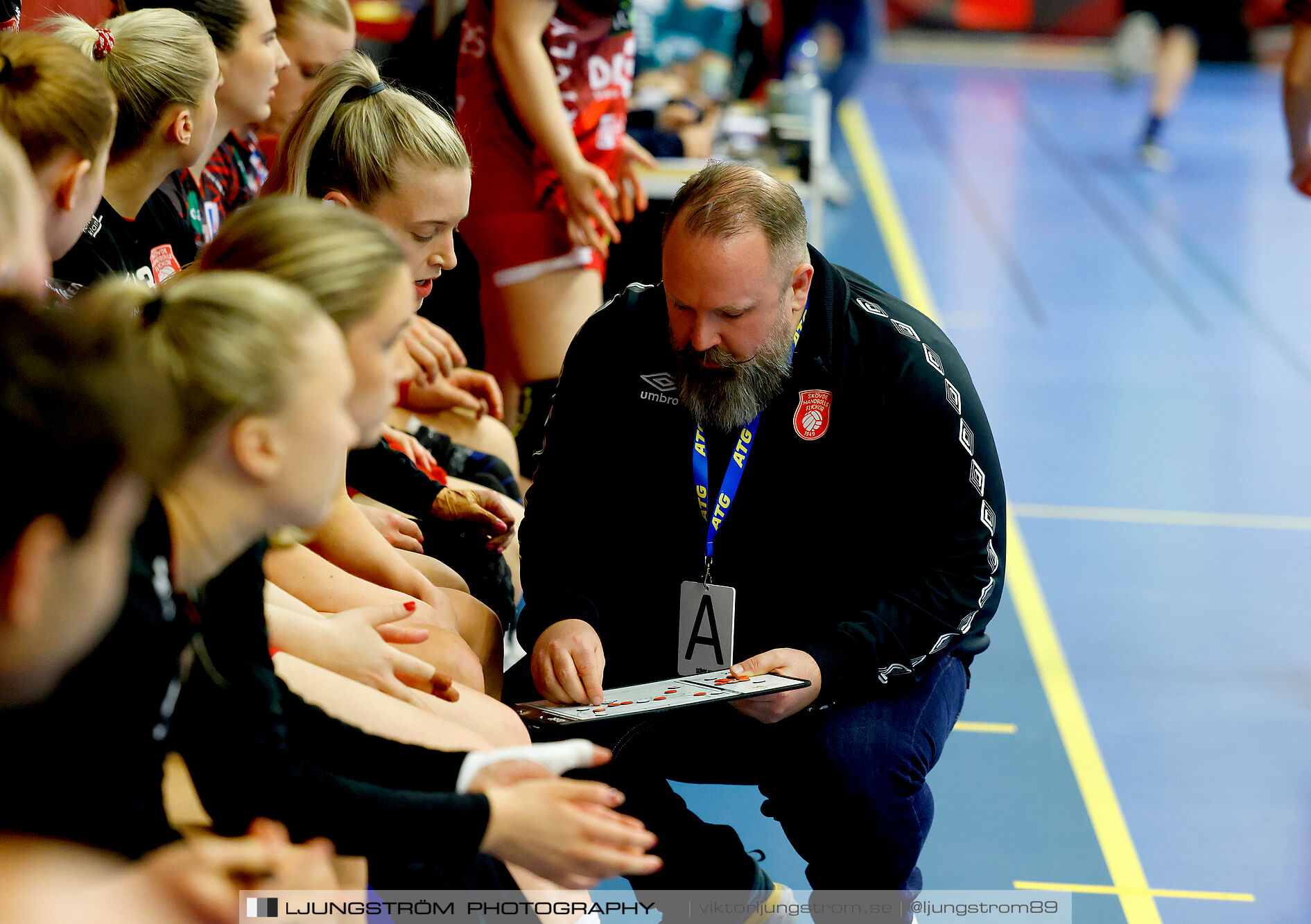 Skövde HF-Skuru IK 1/4-final 4 30-34,dam,Skövde Idrottshall,Skövde,Sverige,Handboll,,2024,340277