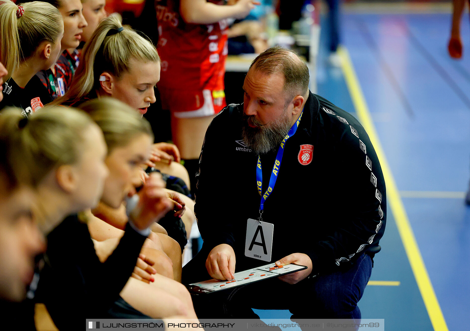 Skövde HF-Skuru IK 1/4-final 4 30-34,dam,Skövde Idrottshall,Skövde,Sverige,Handboll,,2024,340278