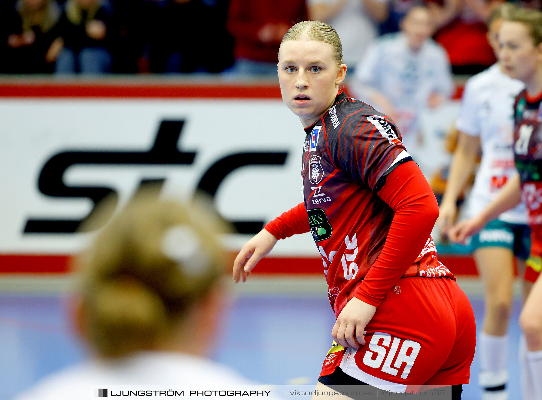 Skövde HF-Skuru IK 1/4-final 4 30-34,dam,Skövde Idrottshall,Skövde,Sverige,Handboll,,2024,340297