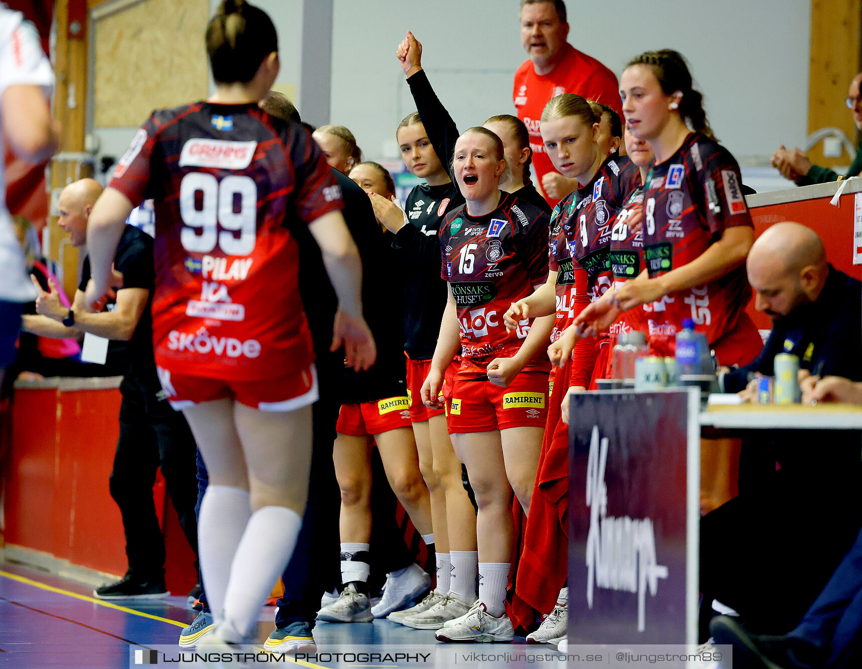 Skövde HF-Skuru IK 1/4-final 4 30-34,dam,Skövde Idrottshall,Skövde,Sverige,Handboll,,2024,340348