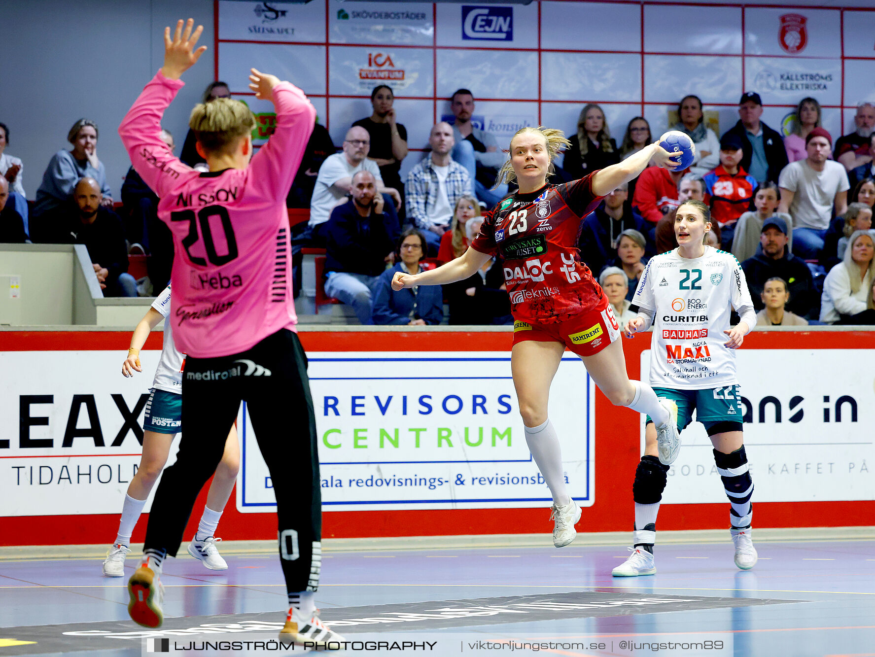 Skövde HF-Skuru IK 1/4-final 4 30-34,dam,Skövde Idrottshall,Skövde,Sverige,Handboll,,2024,340365