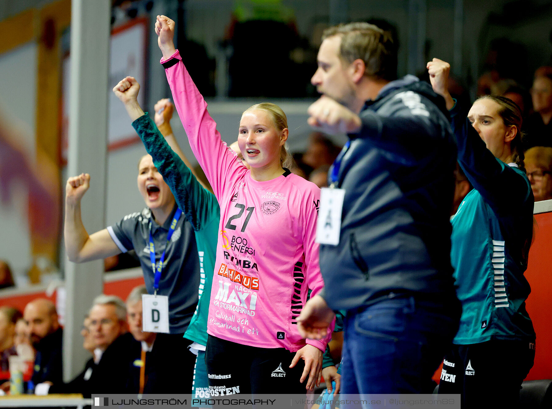 Skövde HF-Skuru IK 1/4-final 4 30-34,dam,Skövde Idrottshall,Skövde,Sverige,Handboll,,2024,340366