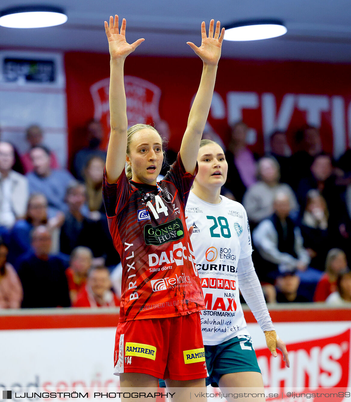 Skövde HF-Skuru IK 1/4-final 4 30-34,dam,Skövde Idrottshall,Skövde,Sverige,Handboll,,2024,340372