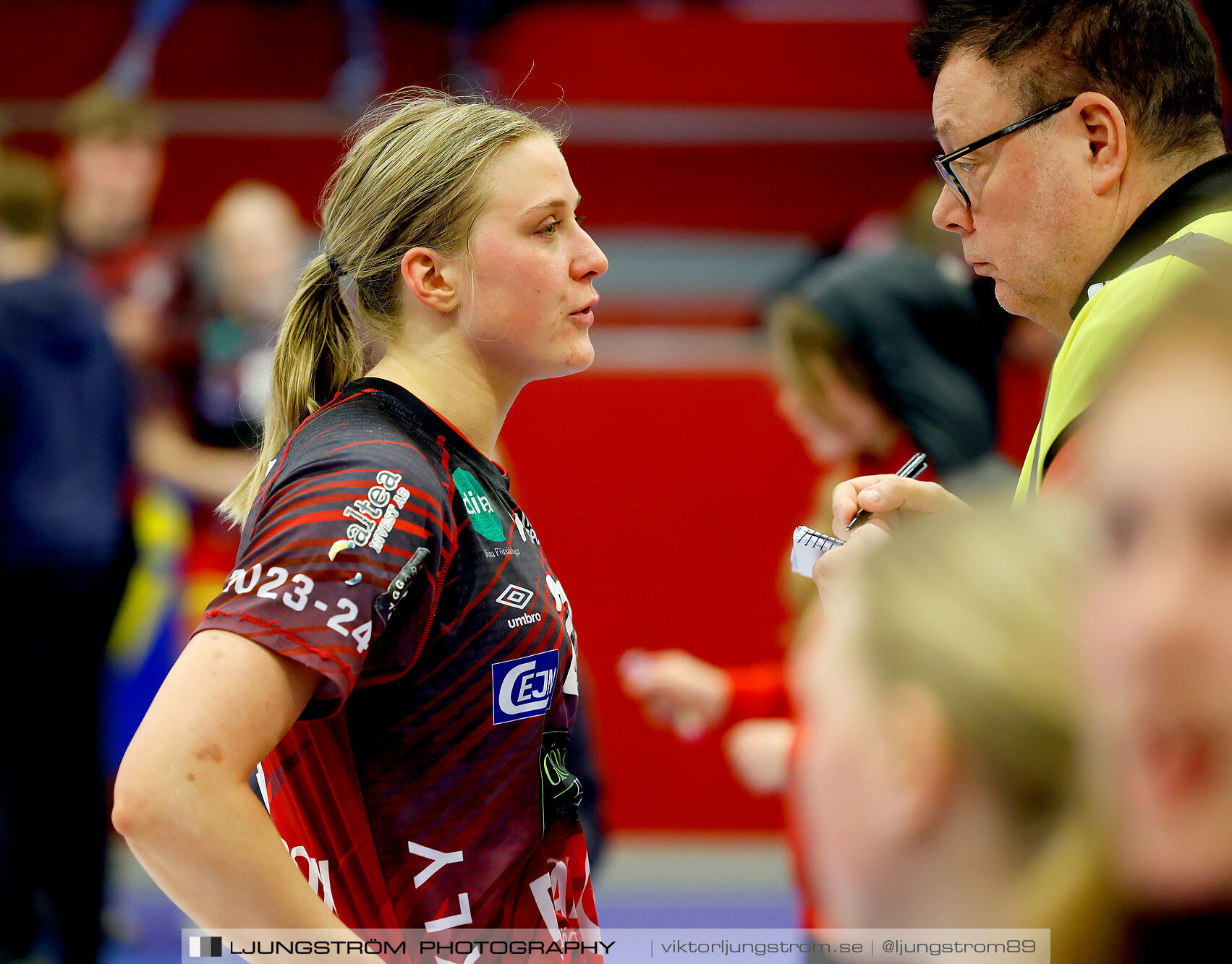 Skövde HF-Skuru IK 1/4-final 4 30-34,dam,Skövde Idrottshall,Skövde,Sverige,Handboll,,2024,340496