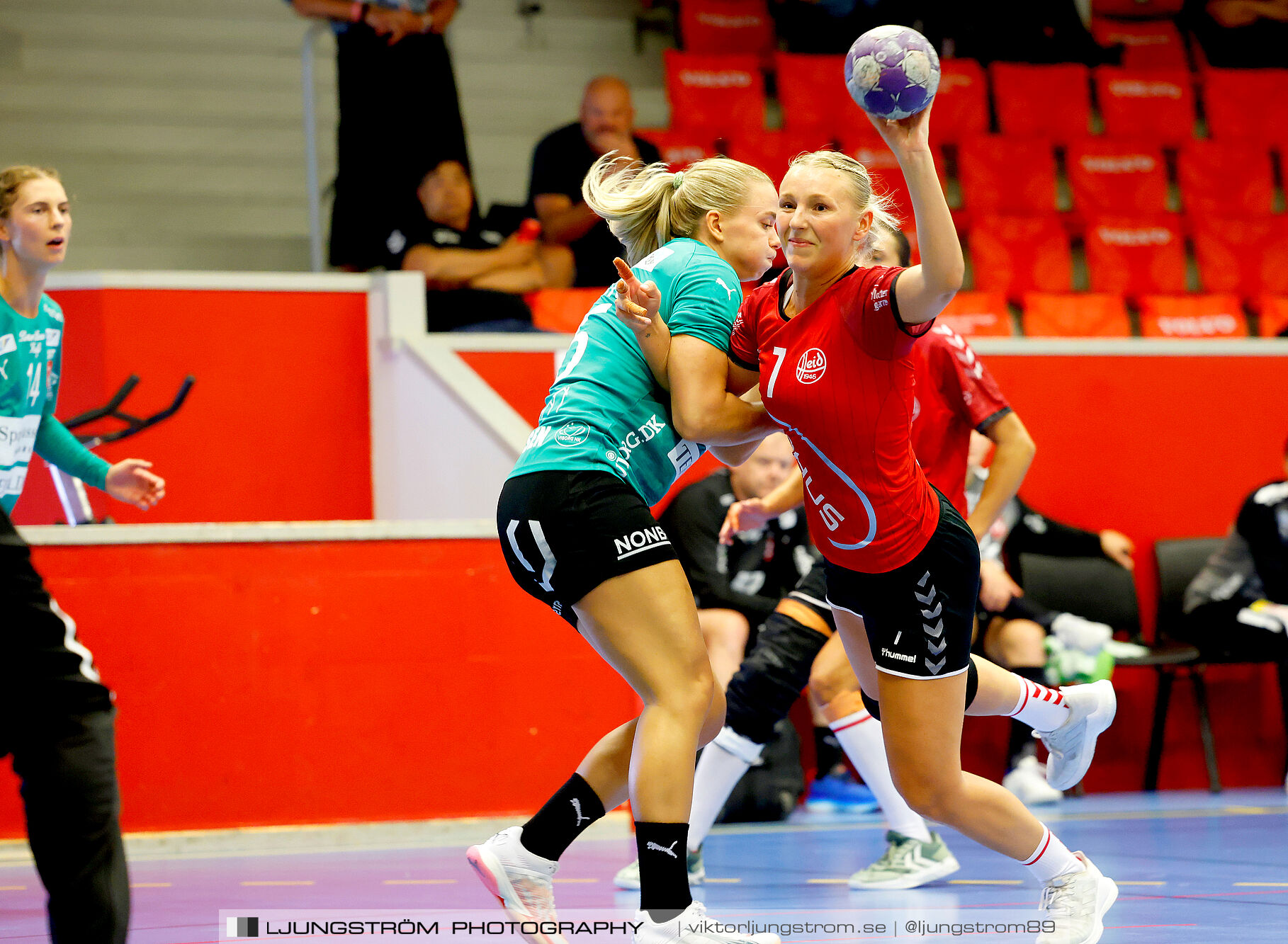 Annliz Cup Superelit BK Heid-Viborg HK 18-33,dam,Skövde Idrottshall,Skövde,Sverige,Handboll,,2024,341864