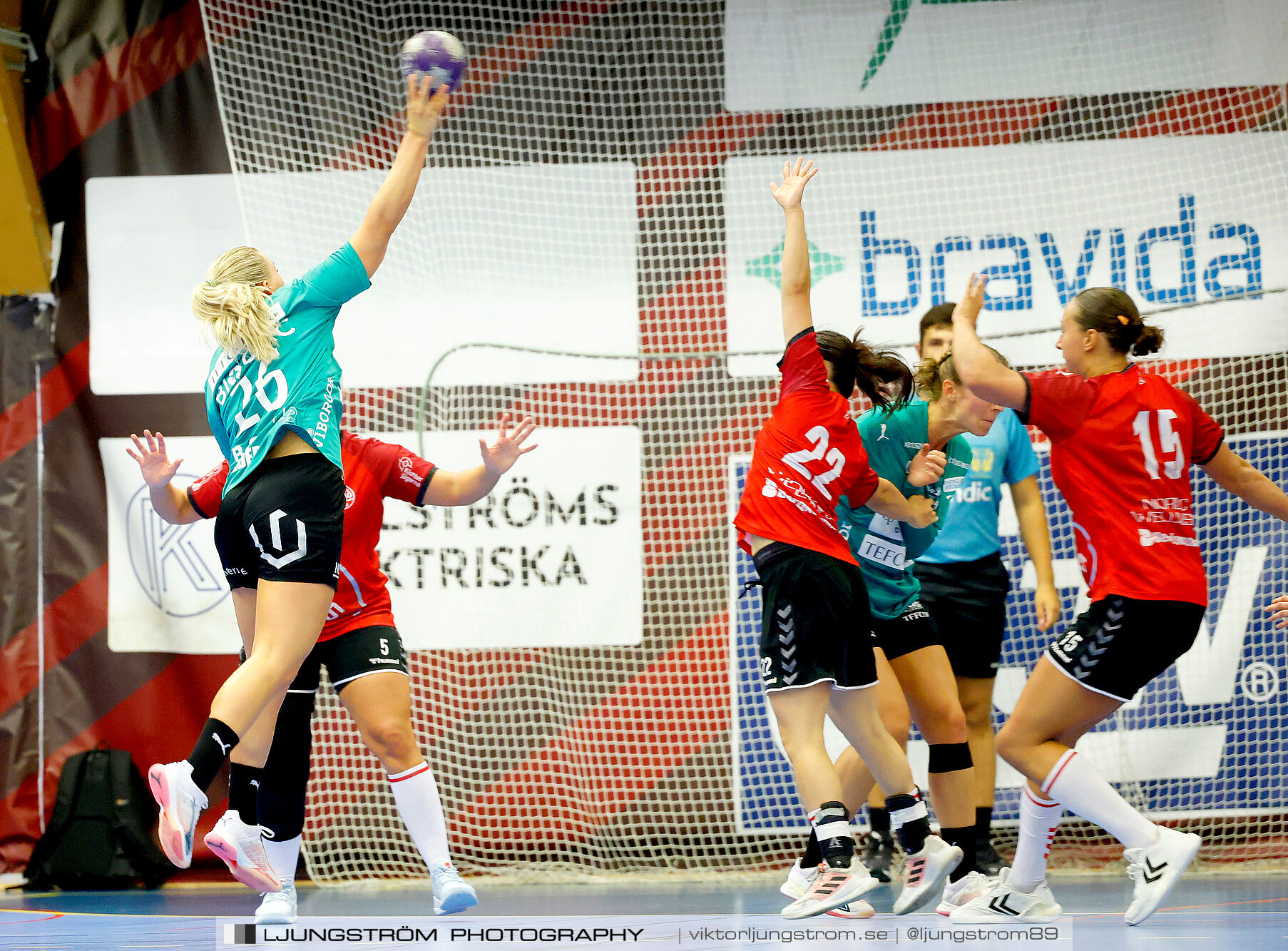 Annliz Cup Superelit BK Heid-Viborg HK 18-33,dam,Skövde Idrottshall,Skövde,Sverige,Handboll,,2024,341905