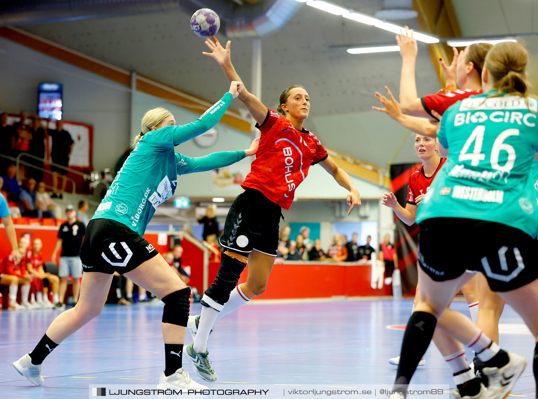 Annliz Cup Superelit BK Heid-Viborg HK 18-33,dam,Skövde Idrottshall,Skövde,Sverige,Handboll,,2024,341921