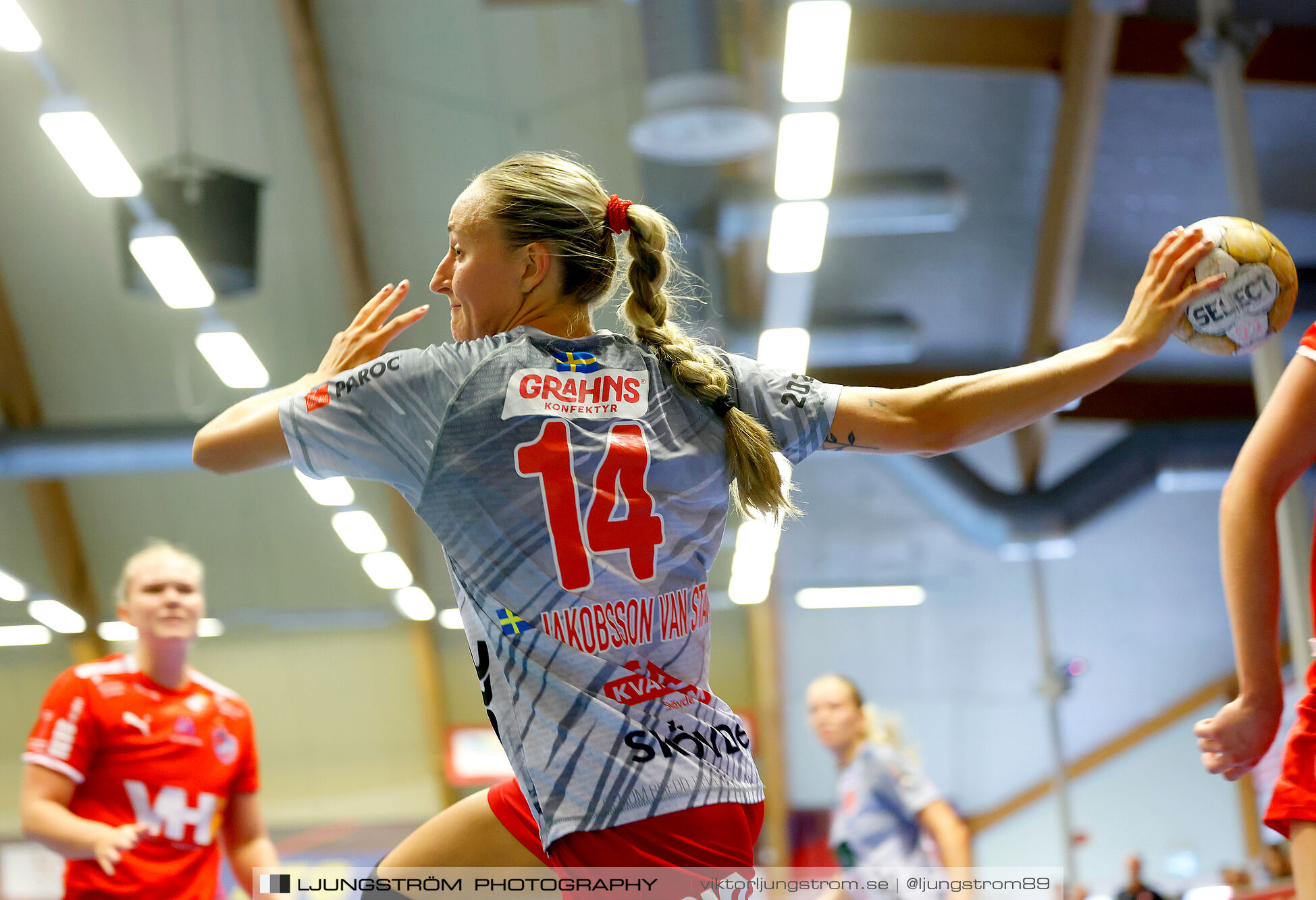 Annliz Cup Superelit Haukar Handbolti-Skövde HF 23-22,dam,Skövde Idrottshall,Skövde,Sverige,Handboll,,2024,342014