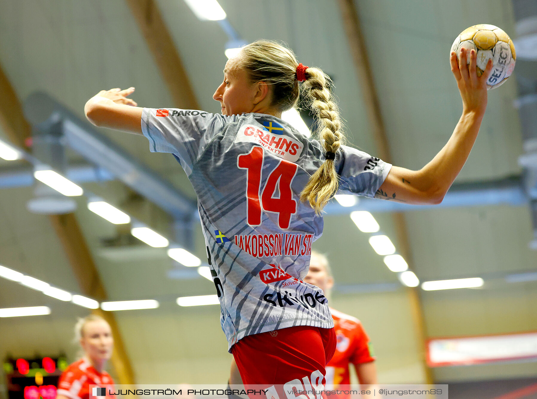 Annliz Cup Superelit Haukar Handbolti-Skövde HF 23-22,dam,Skövde Idrottshall,Skövde,Sverige,Handboll,,2024,342015