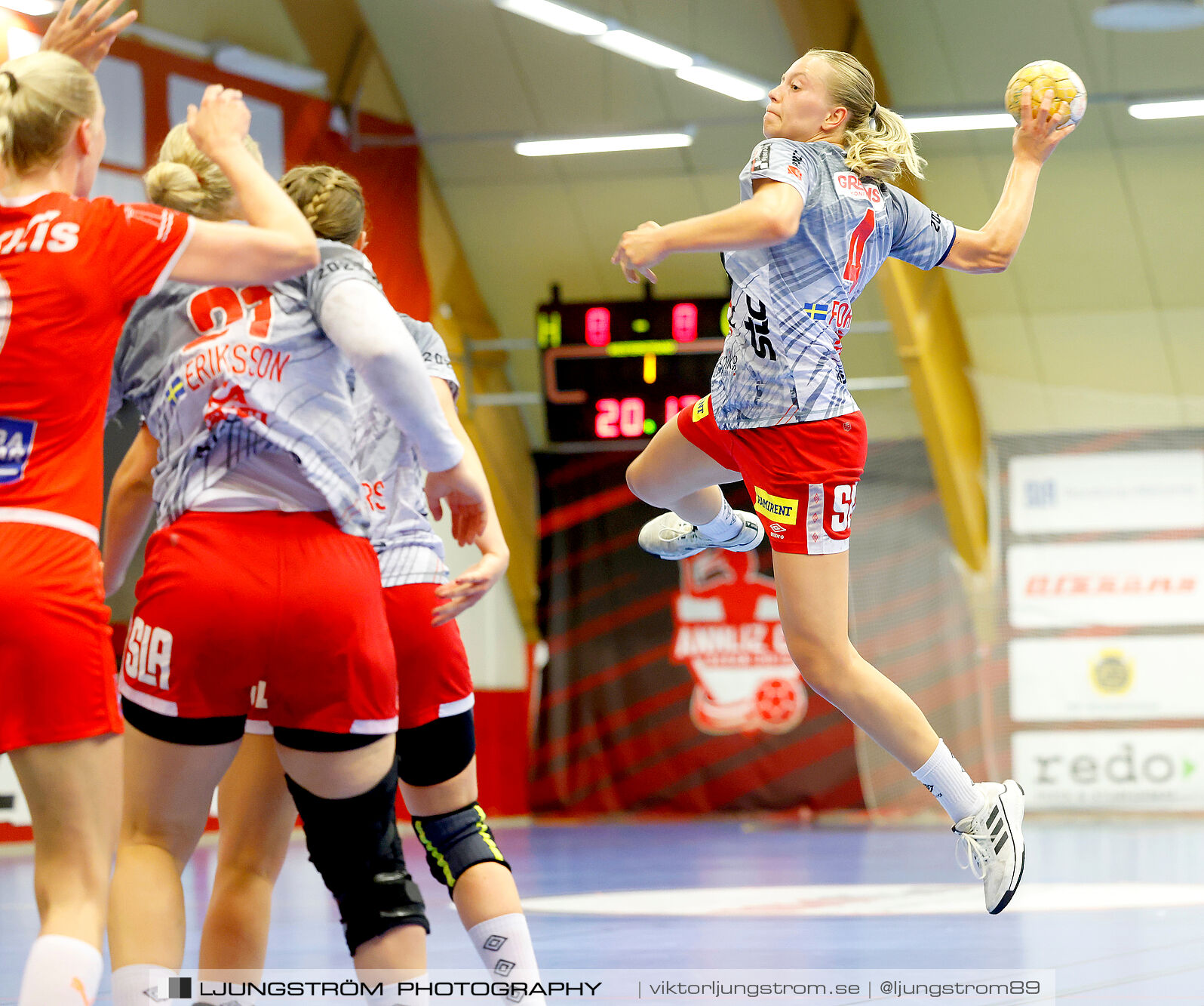 Annliz Cup Superelit Haukar Handbolti-Skövde HF 23-22,dam,Skövde Idrottshall,Skövde,Sverige,Handboll,,2024,342018