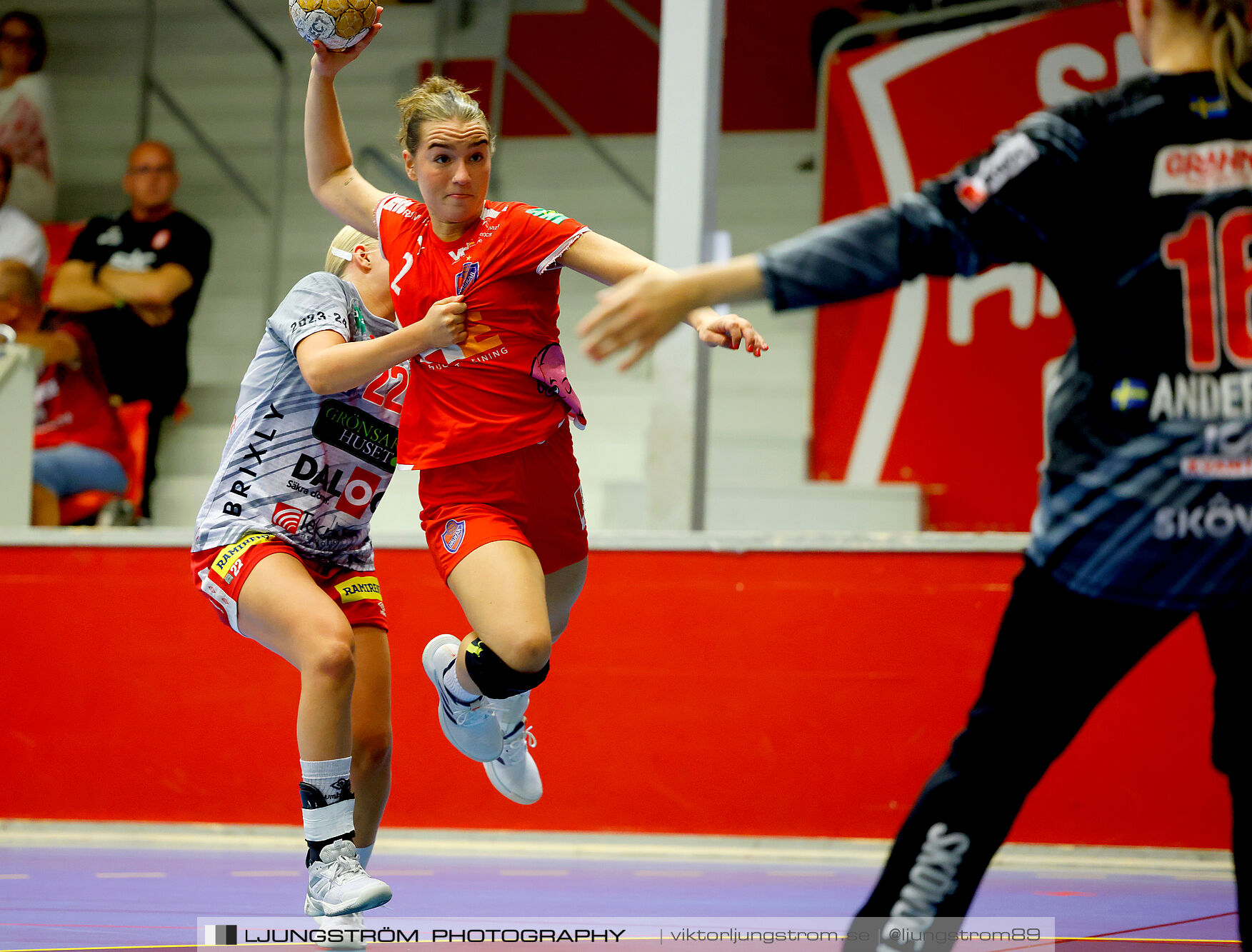 Annliz Cup Superelit Haukar Handbolti-Skövde HF 23-22,dam,Skövde Idrottshall,Skövde,Sverige,Handboll,,2024,342110