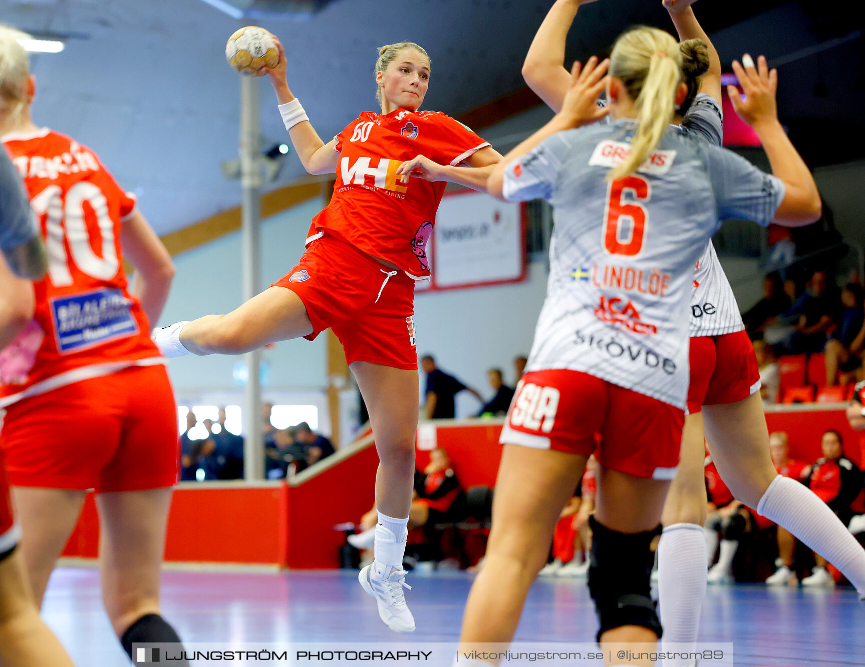 Annliz Cup Superelit Haukar Handbolti-Skövde HF 23-22,dam,Skövde Idrottshall,Skövde,Sverige,Handboll,,2024,342113