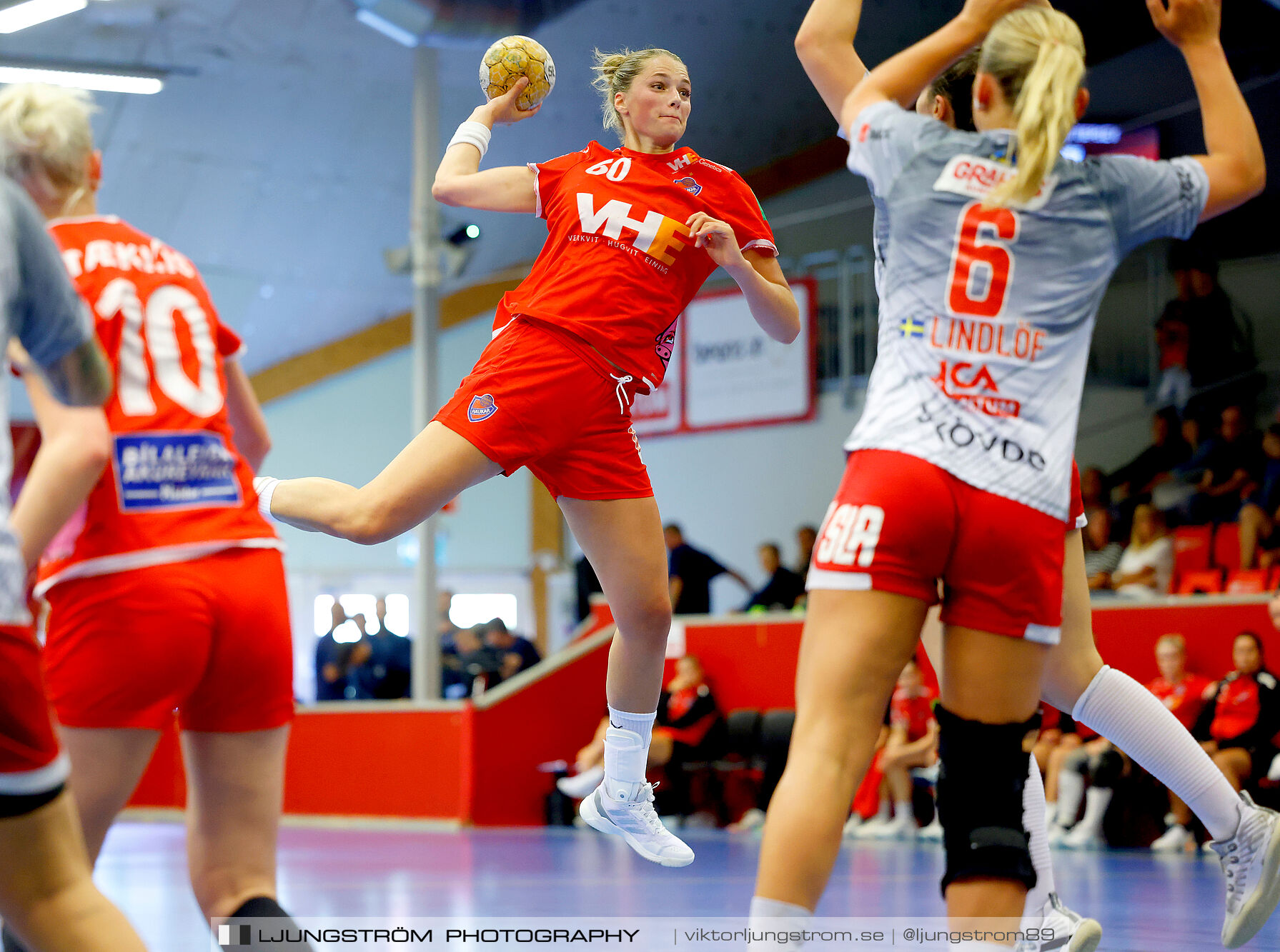 Annliz Cup Superelit Haukar Handbolti-Skövde HF 23-22,dam,Skövde Idrottshall,Skövde,Sverige,Handboll,,2024,342114