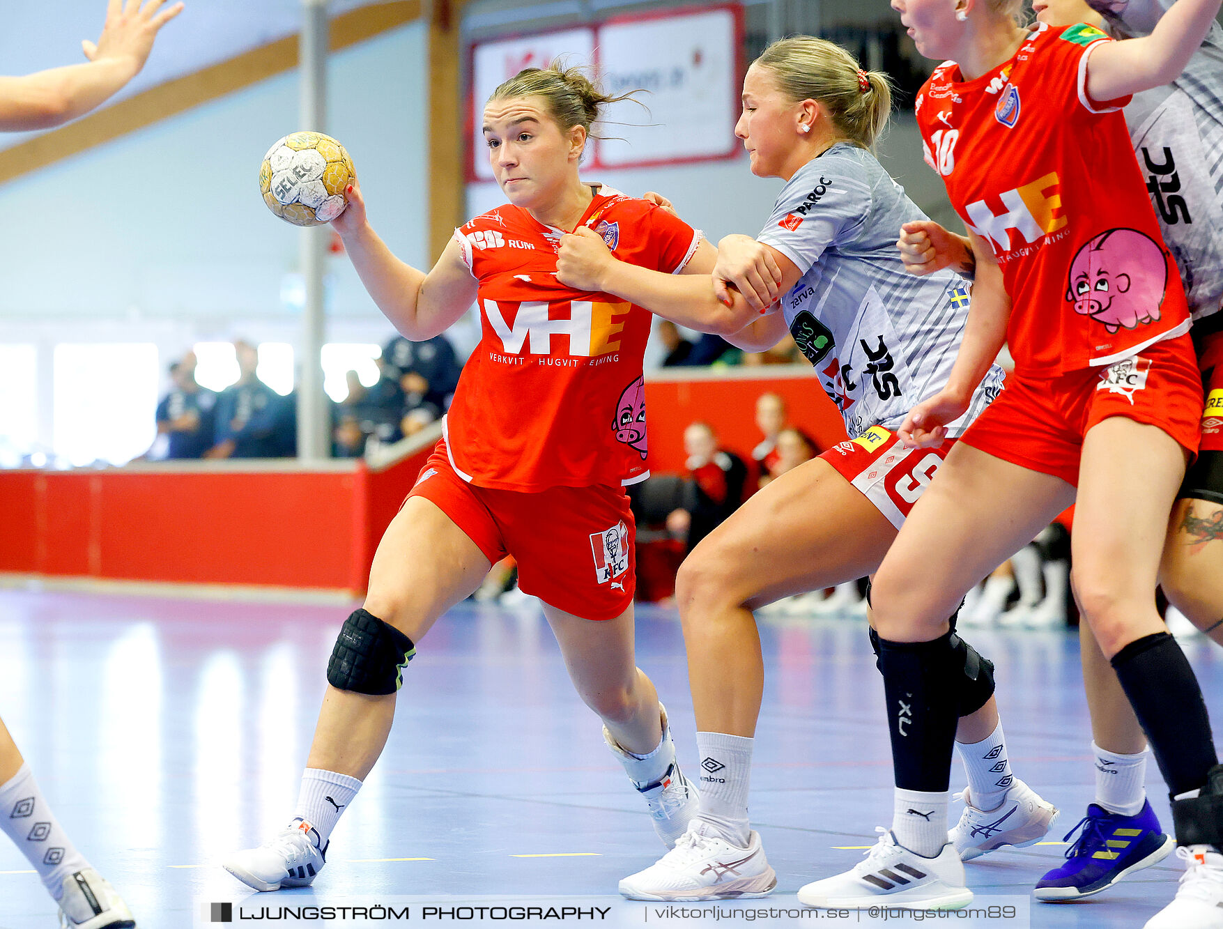 Annliz Cup Superelit Haukar Handbolti-Skövde HF 23-22,dam,Skövde Idrottshall,Skövde,Sverige,Handboll,,2024,342116