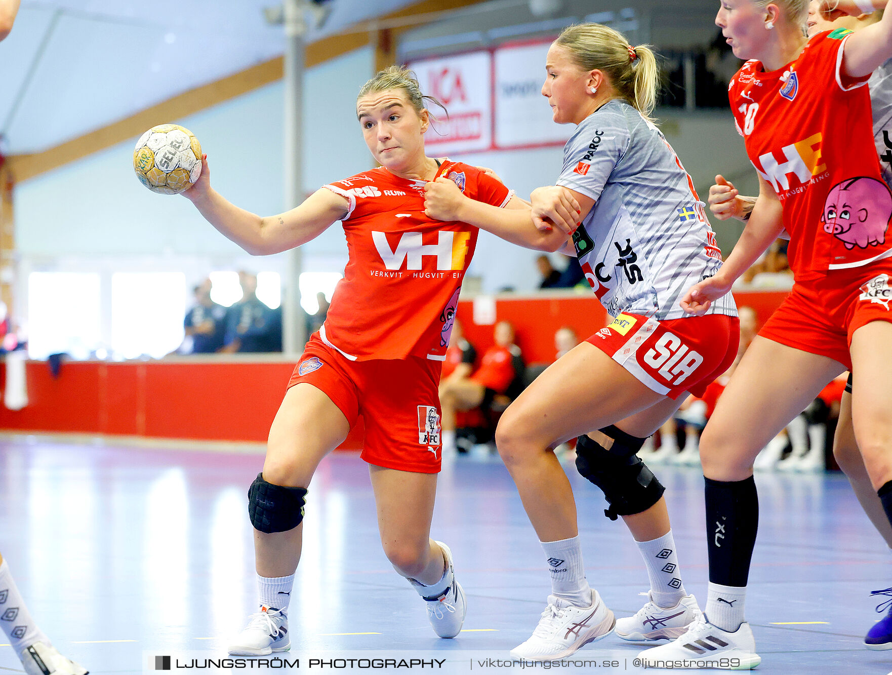 Annliz Cup Superelit Haukar Handbolti-Skövde HF 23-22,dam,Skövde Idrottshall,Skövde,Sverige,Handboll,,2024,342117