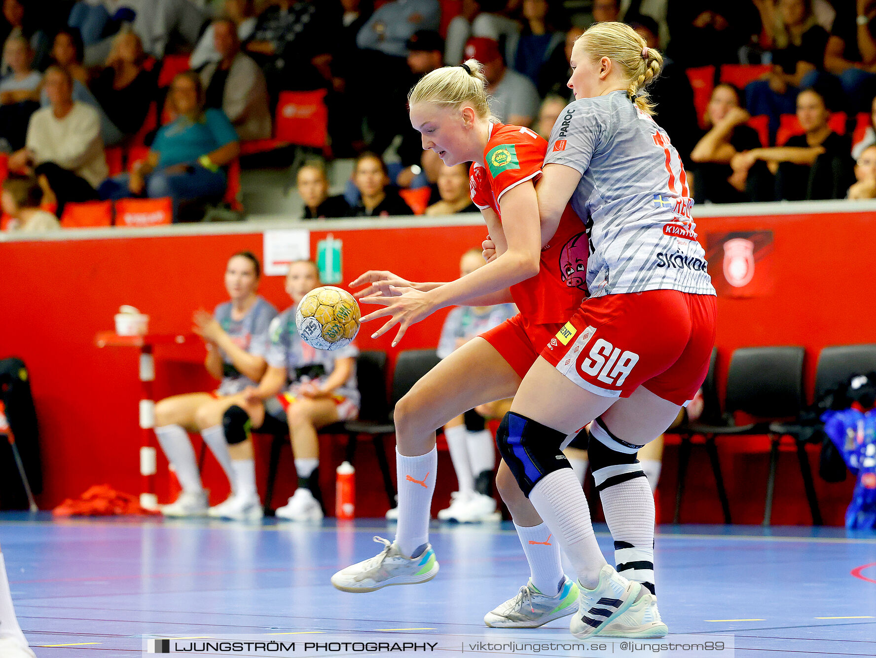 Annliz Cup Superelit Haukar Handbolti-Skövde HF 23-22,dam,Skövde Idrottshall,Skövde,Sverige,Handboll,,2024,342126