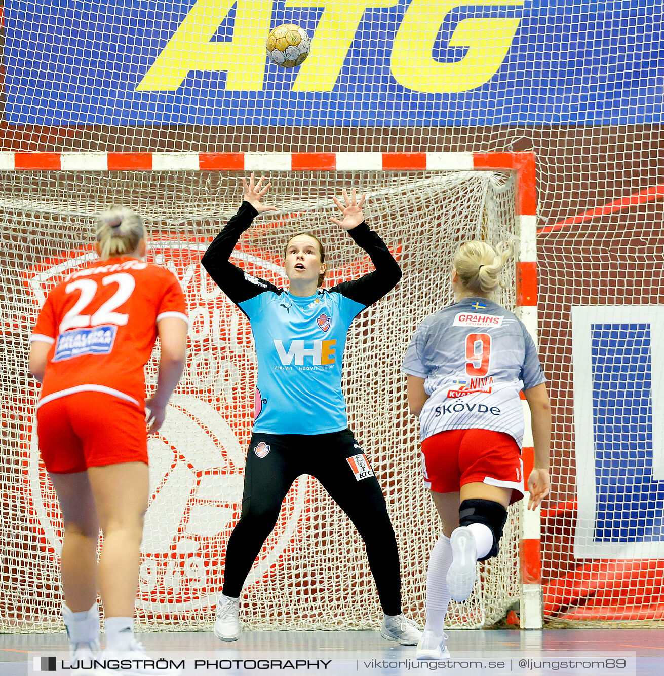 Annliz Cup Superelit Haukar Handbolti-Skövde HF 23-22,dam,Skövde Idrottshall,Skövde,Sverige,Handboll,,2024,342138