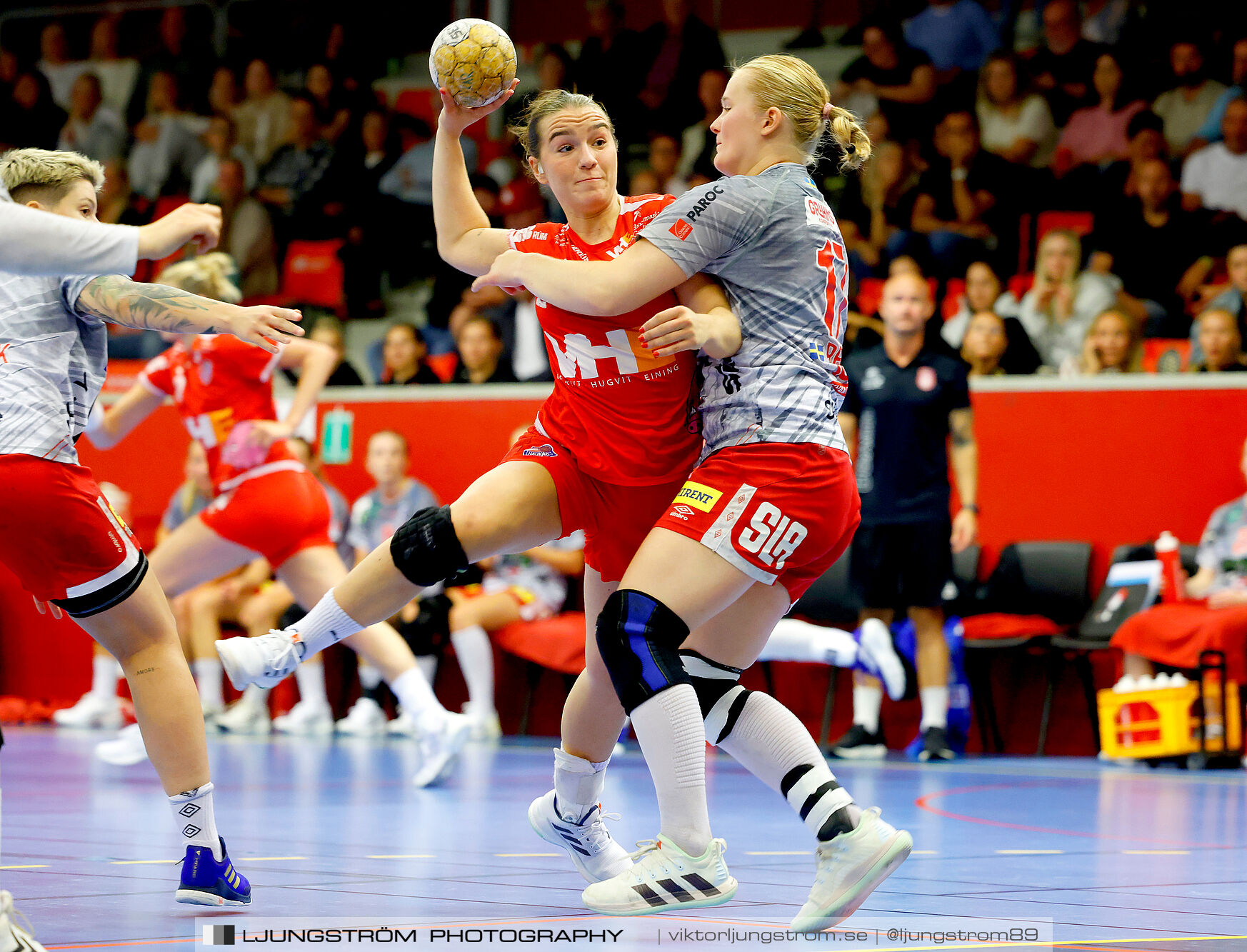 Annliz Cup Superelit Haukar Handbolti-Skövde HF 23-22,dam,Skövde Idrottshall,Skövde,Sverige,Handboll,,2024,342152