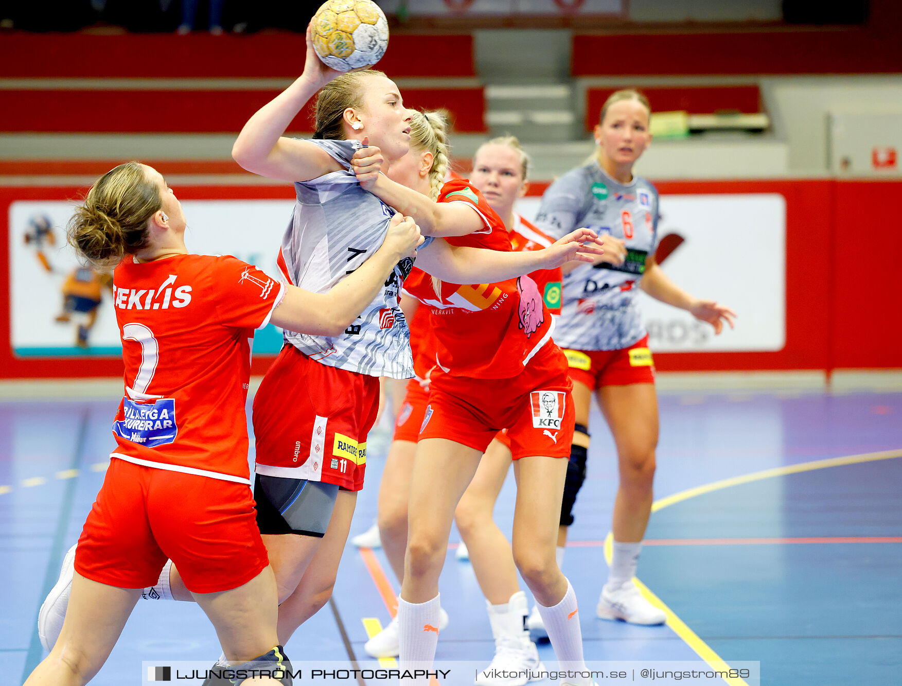 Annliz Cup Superelit Haukar Handbolti-Skövde HF 23-22,dam,Skövde Idrottshall,Skövde,Sverige,Handboll,,2024,342170