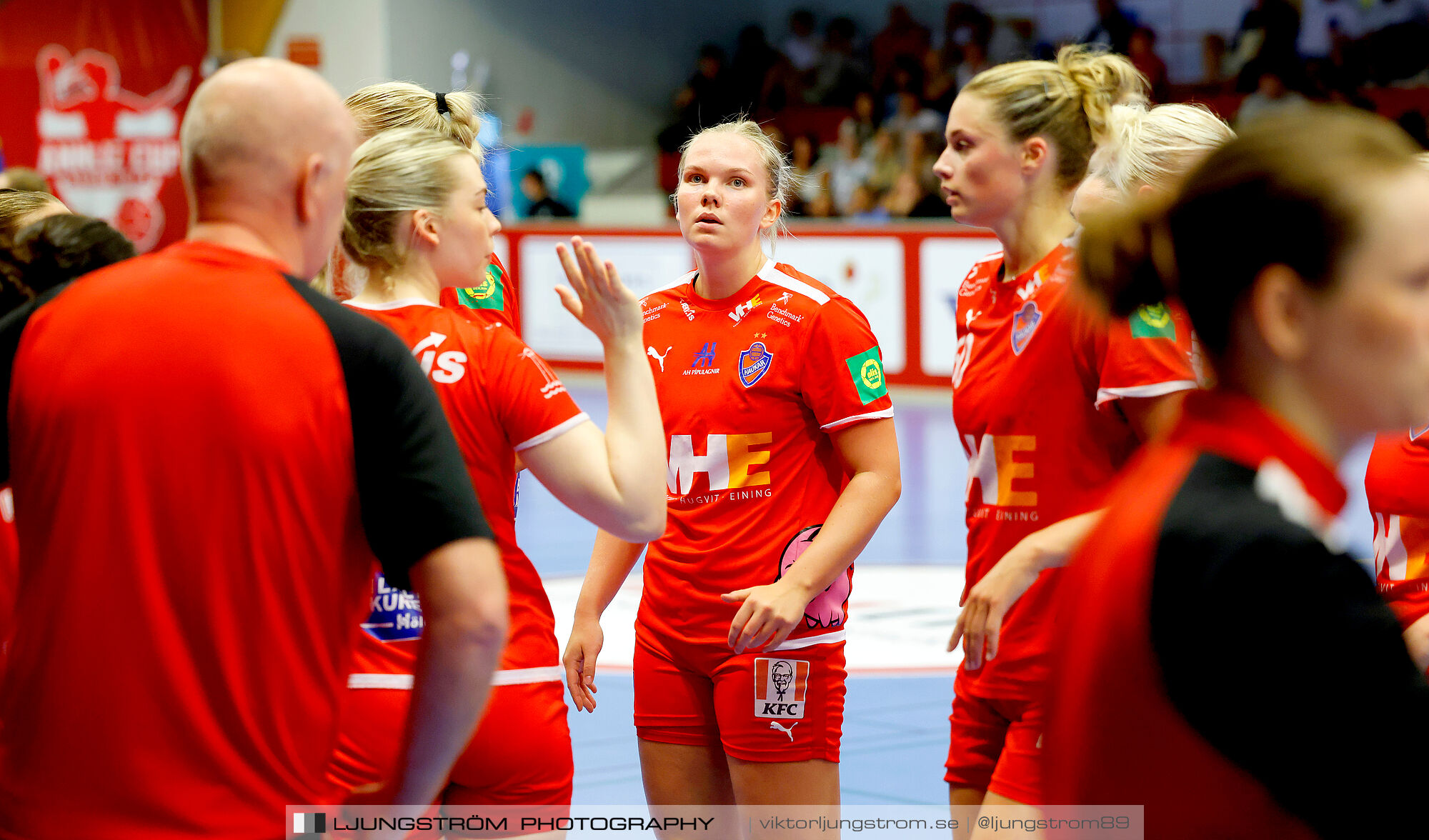 Annliz Cup Superelit Haukar Handbolti-Skövde HF 23-22,dam,Skövde Idrottshall,Skövde,Sverige,Handboll,,2024,342180