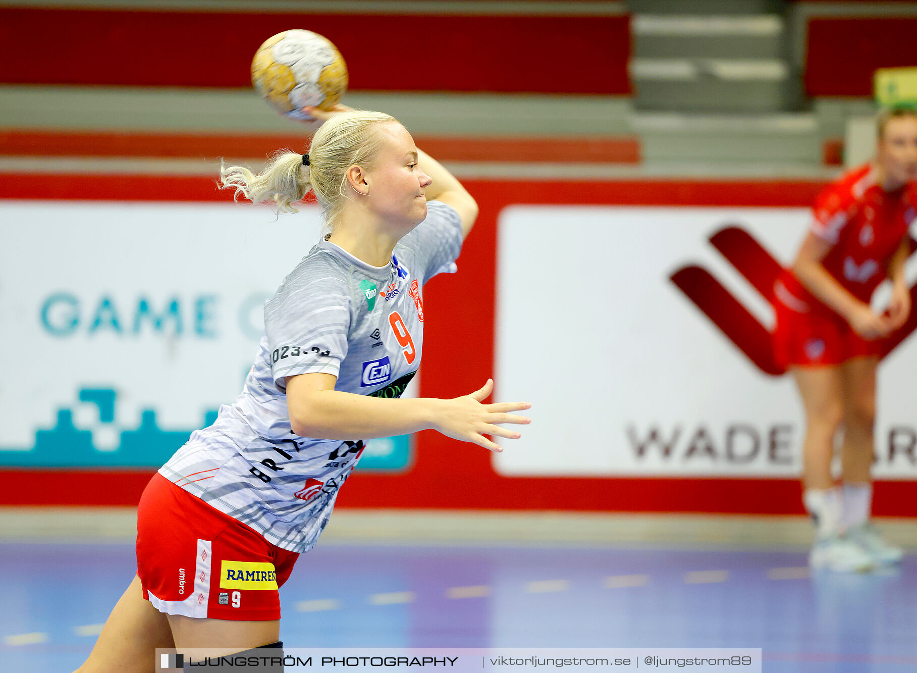 Annliz Cup Superelit Haukar Handbolti-Skövde HF 23-22,dam,Skövde Idrottshall,Skövde,Sverige,Handboll,,2024,342197