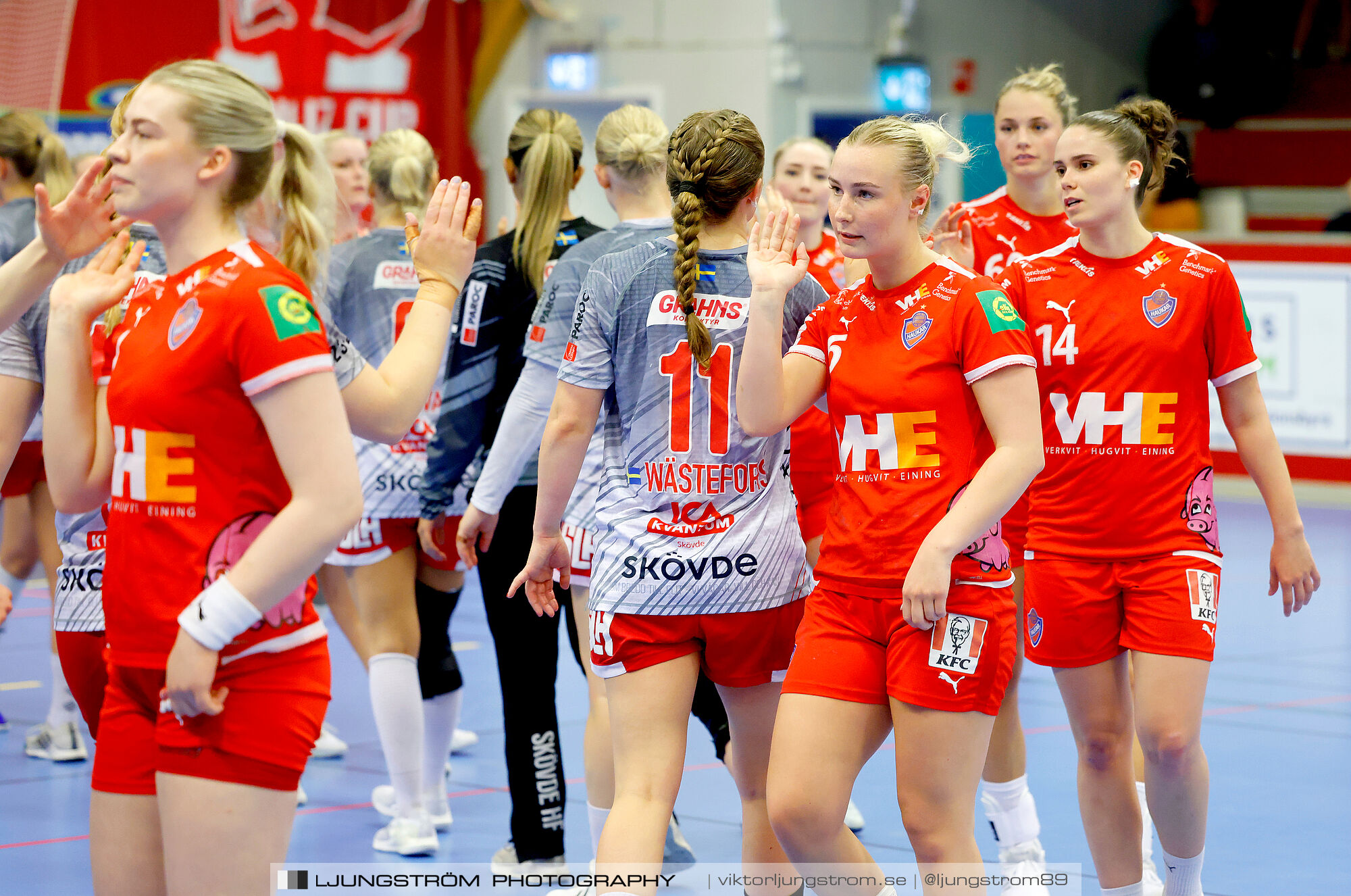 Annliz Cup Superelit Haukar Handbolti-Skövde HF 23-22,dam,Skövde Idrottshall,Skövde,Sverige,Handboll,,2024,342227