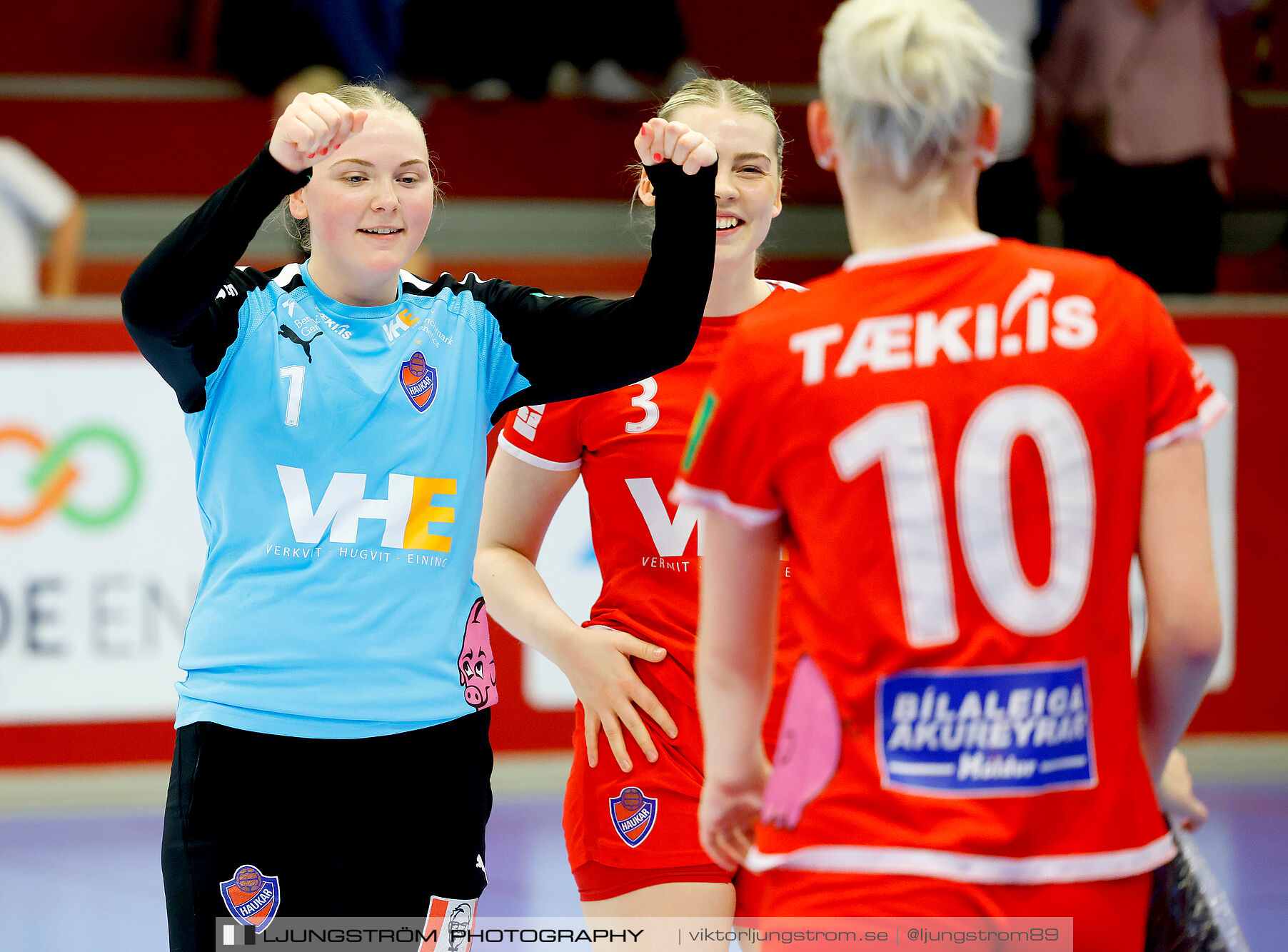 Annliz Cup Superelit Haukar Handbolti-Skövde HF 23-22,dam,Skövde Idrottshall,Skövde,Sverige,Handboll,,2024,342235