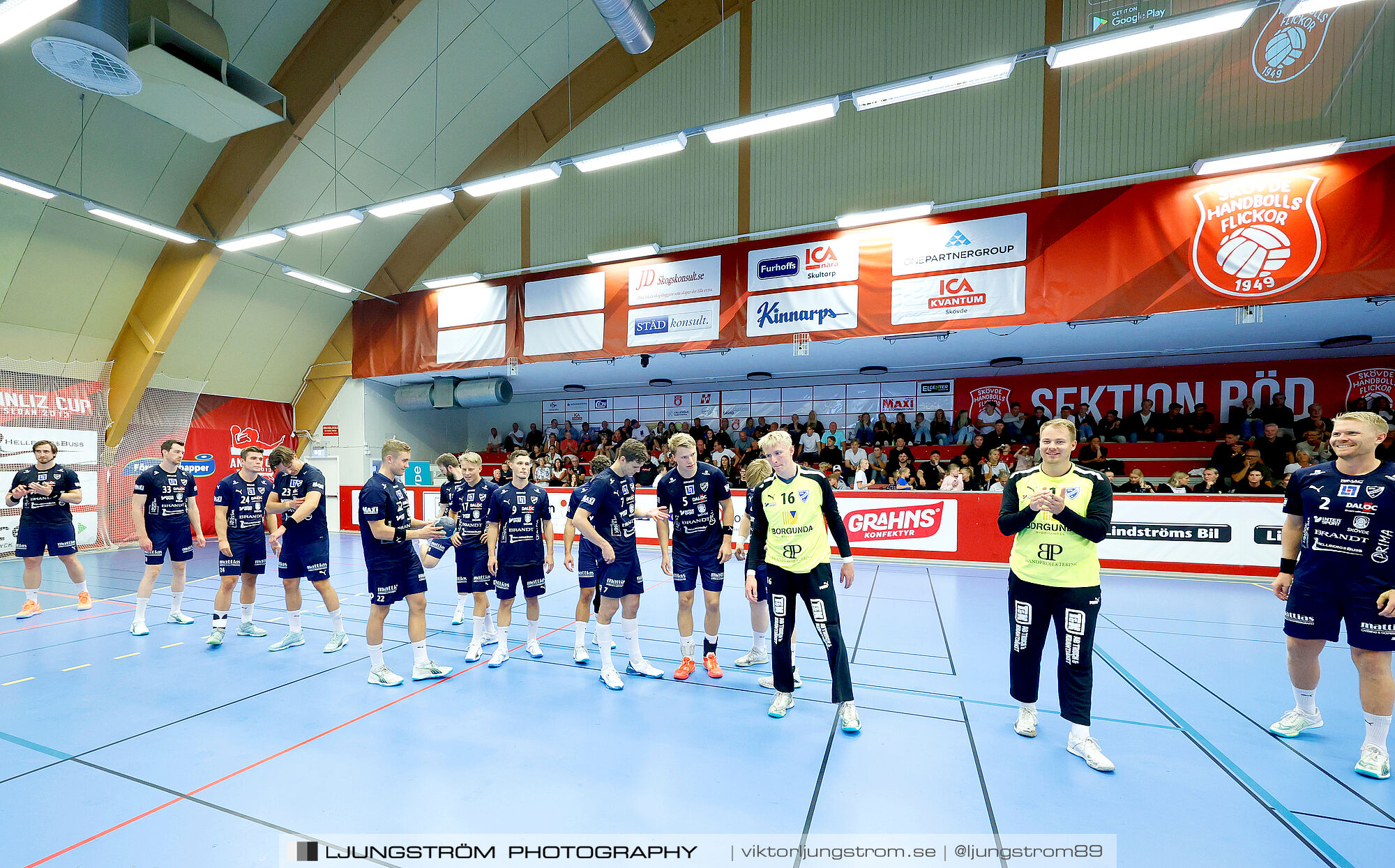 Annliz Cup Superelit IFK Skövde HK-Nordsjælland Håndbold 32-29,herr,Skövde Idrottshall,Skövde,Sverige,Handboll,,2024,342244