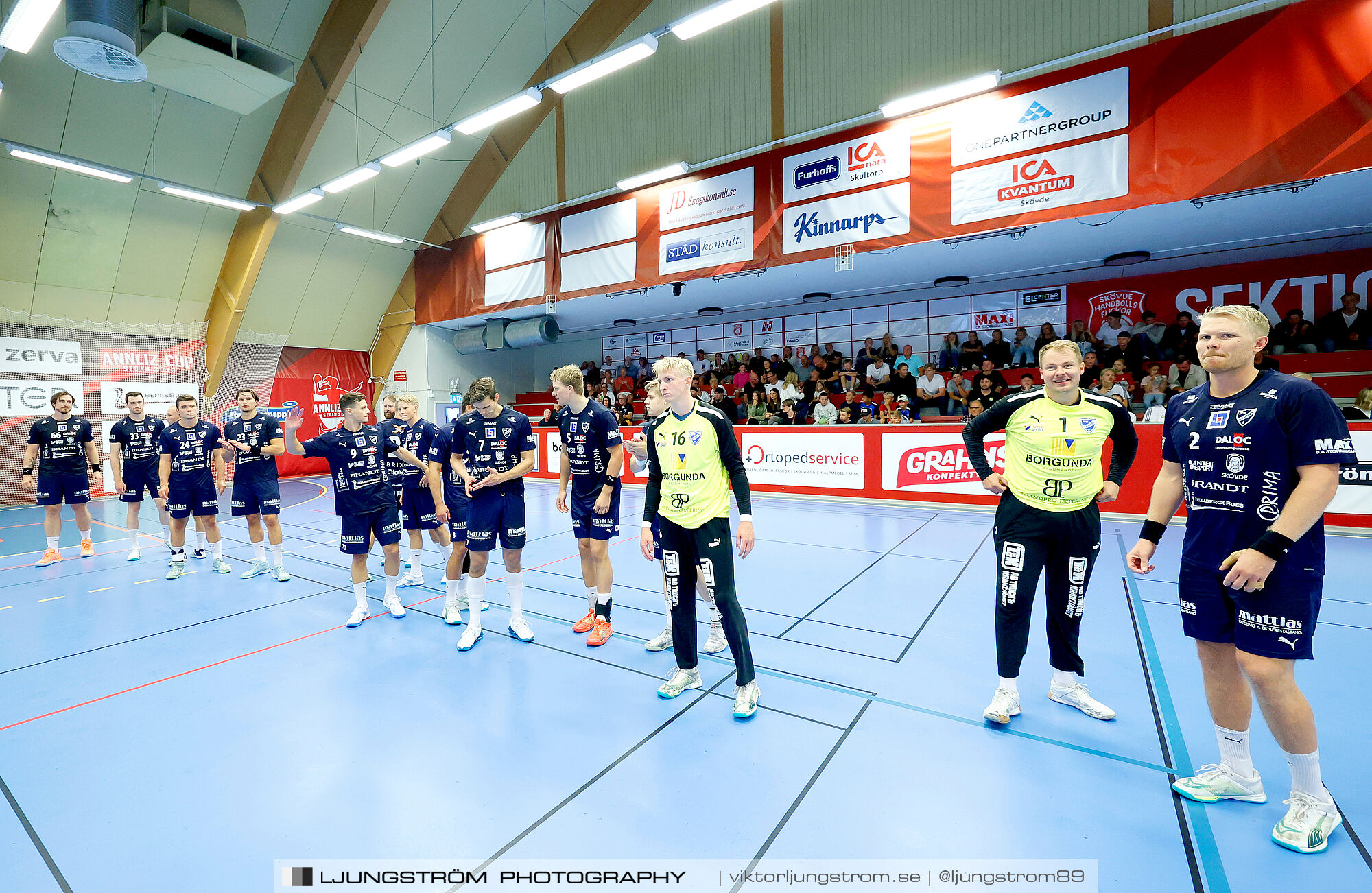 Annliz Cup Superelit IFK Skövde HK-Nordsjælland Håndbold 32-29,herr,Skövde Idrottshall,Skövde,Sverige,Handboll,,2024,342245