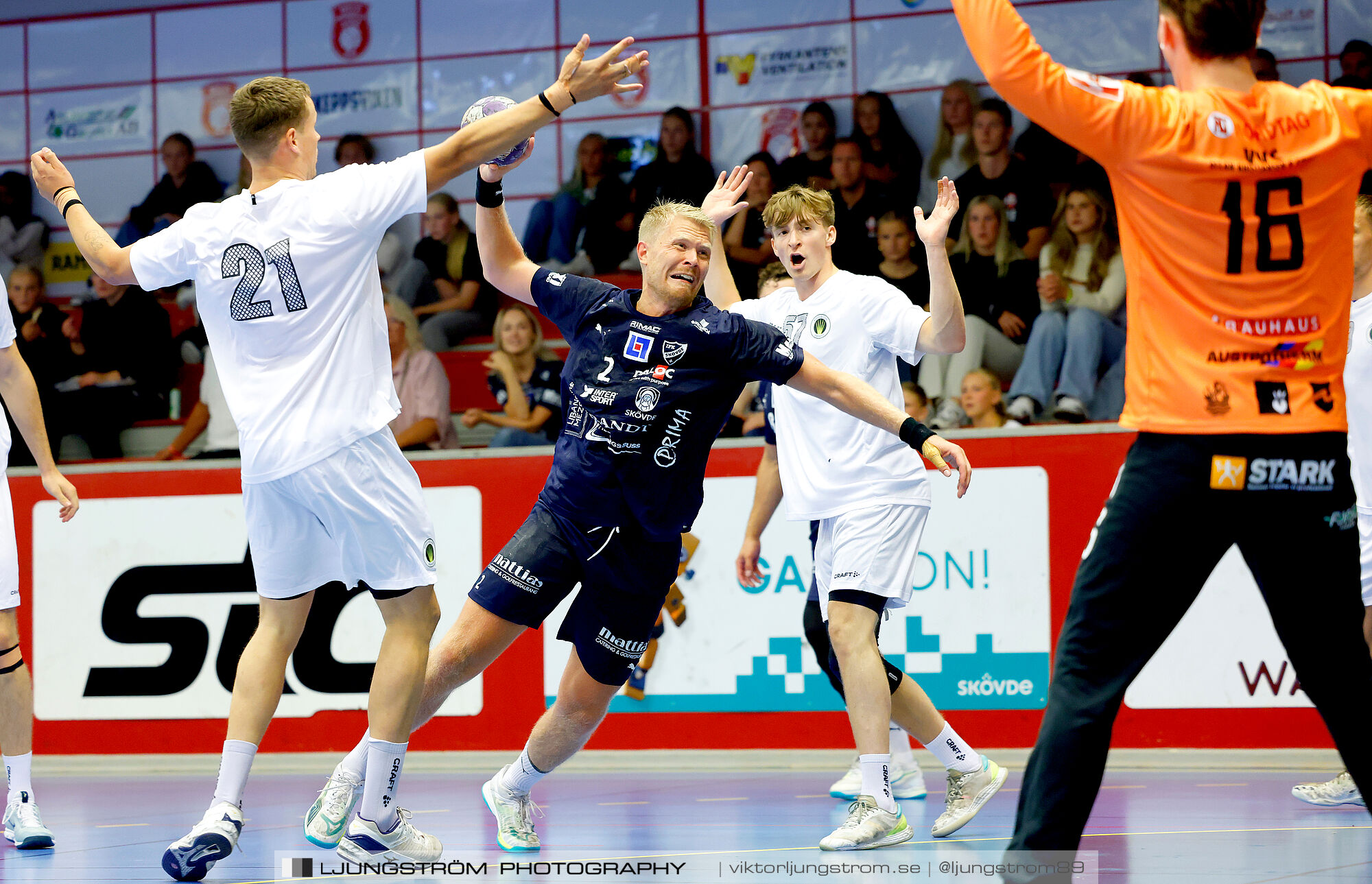 Annliz Cup Superelit IFK Skövde HK-Nordsjælland Håndbold 32-29,herr,Skövde Idrottshall,Skövde,Sverige,Handboll,,2024,342304