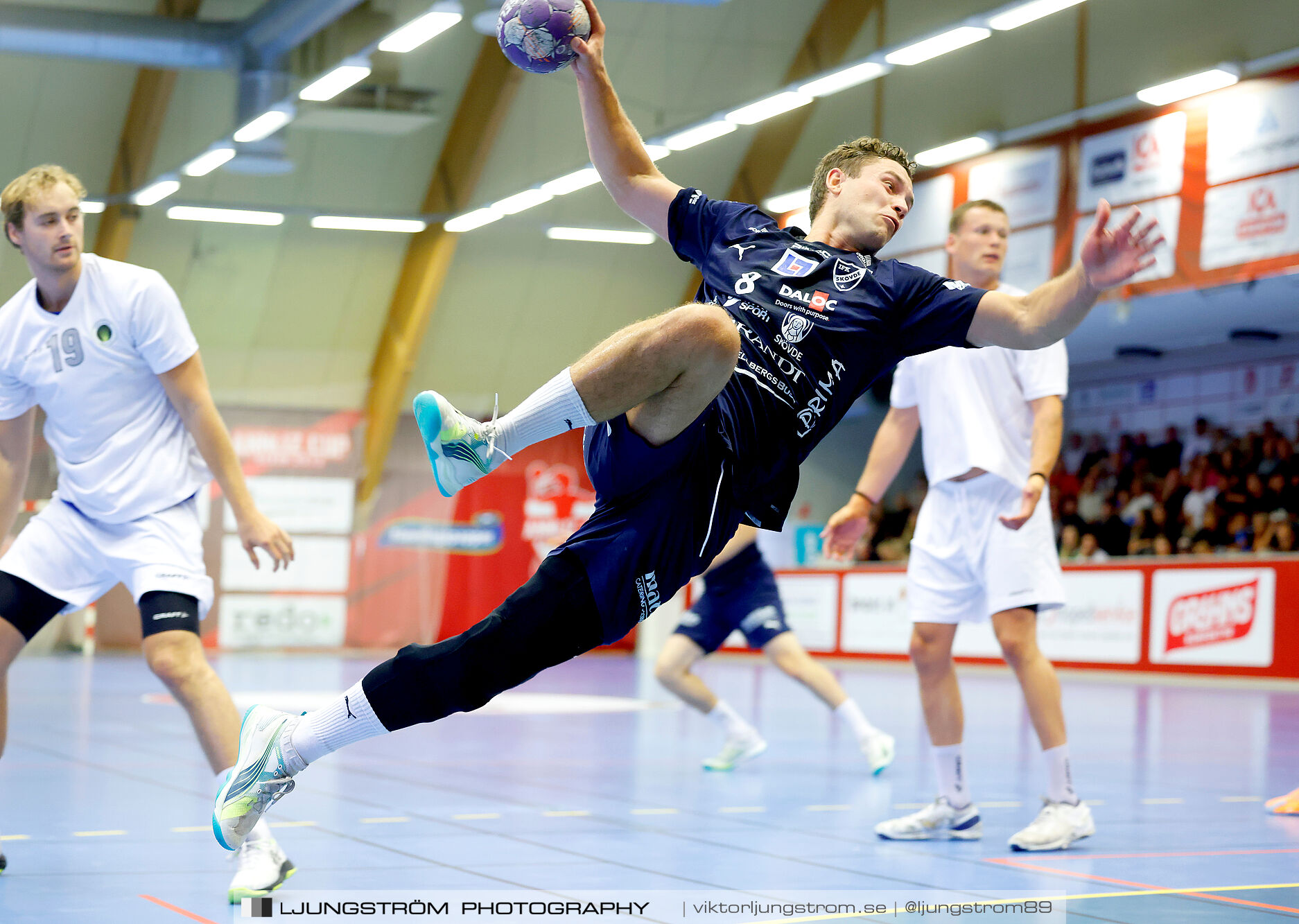 Annliz Cup Superelit IFK Skövde HK-Nordsjælland Håndbold 32-29,herr,Skövde Idrottshall,Skövde,Sverige,Handboll,,2024,342330