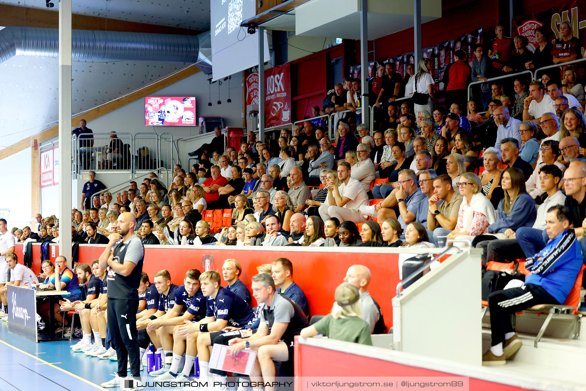 Annliz Cup Superelit IFK Skövde HK-Nordsjælland Håndbold 32-29,herr,Skövde Idrottshall,Skövde,Sverige,Handboll,,2024,342376