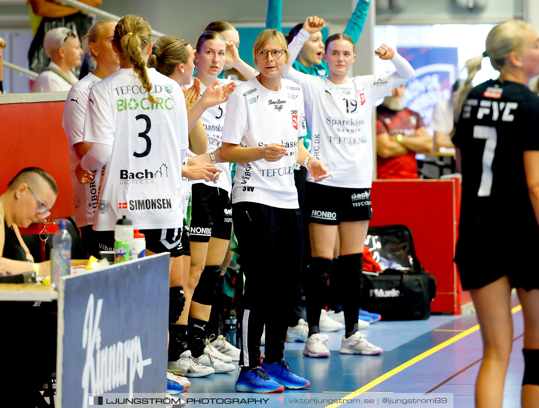 Annliz Cup FINAL Viborg HK-København Håndbold 31-33,dam,Skövde Idrottshall,Skövde,Sverige,Handboll,,2024,342546