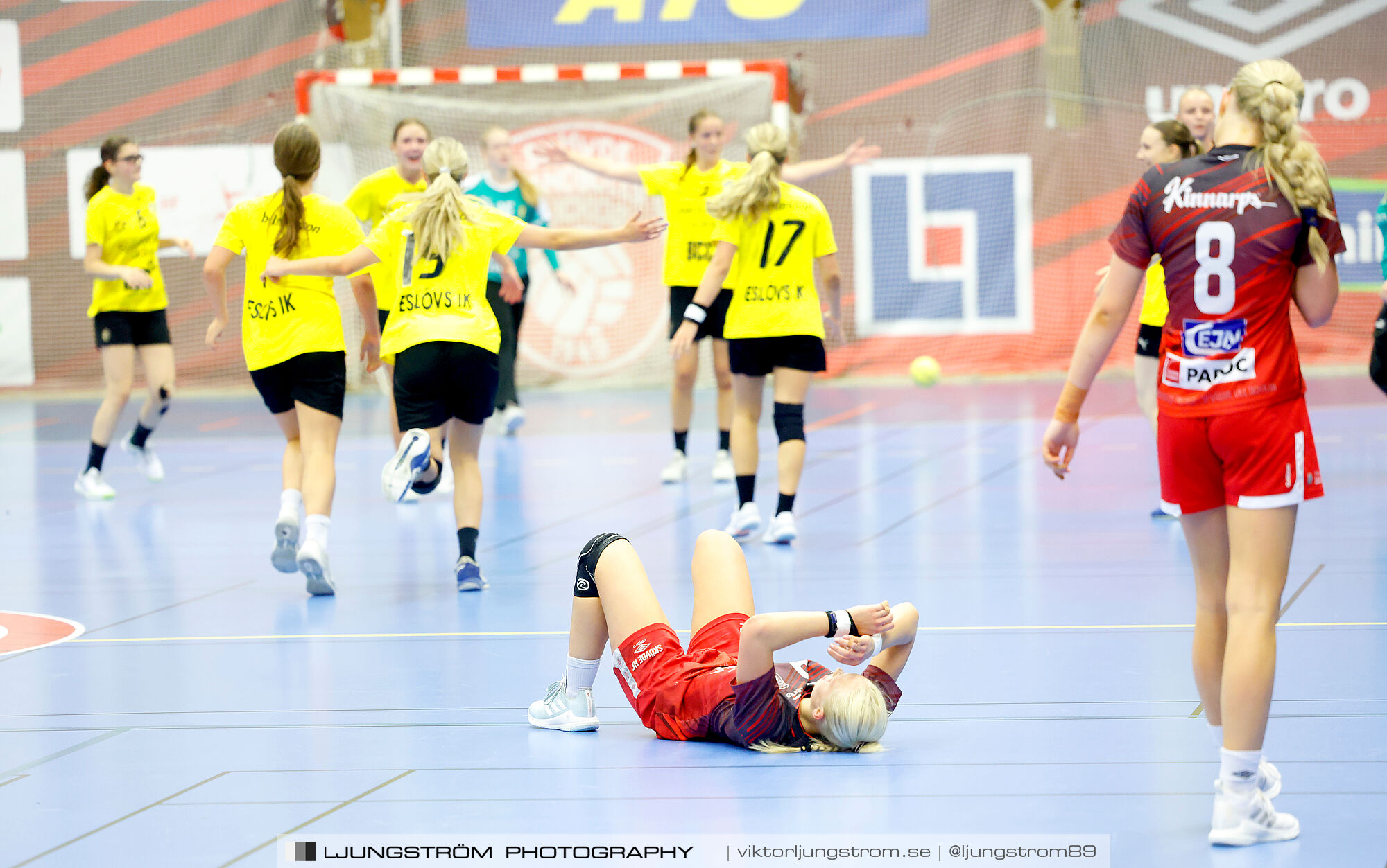 Annliz Cup F16 FINAL Eslövs IK-Skövde HF 23-22,dam,Skövde Idrottshall,Skövde,Sverige,Handboll,,2024,343214