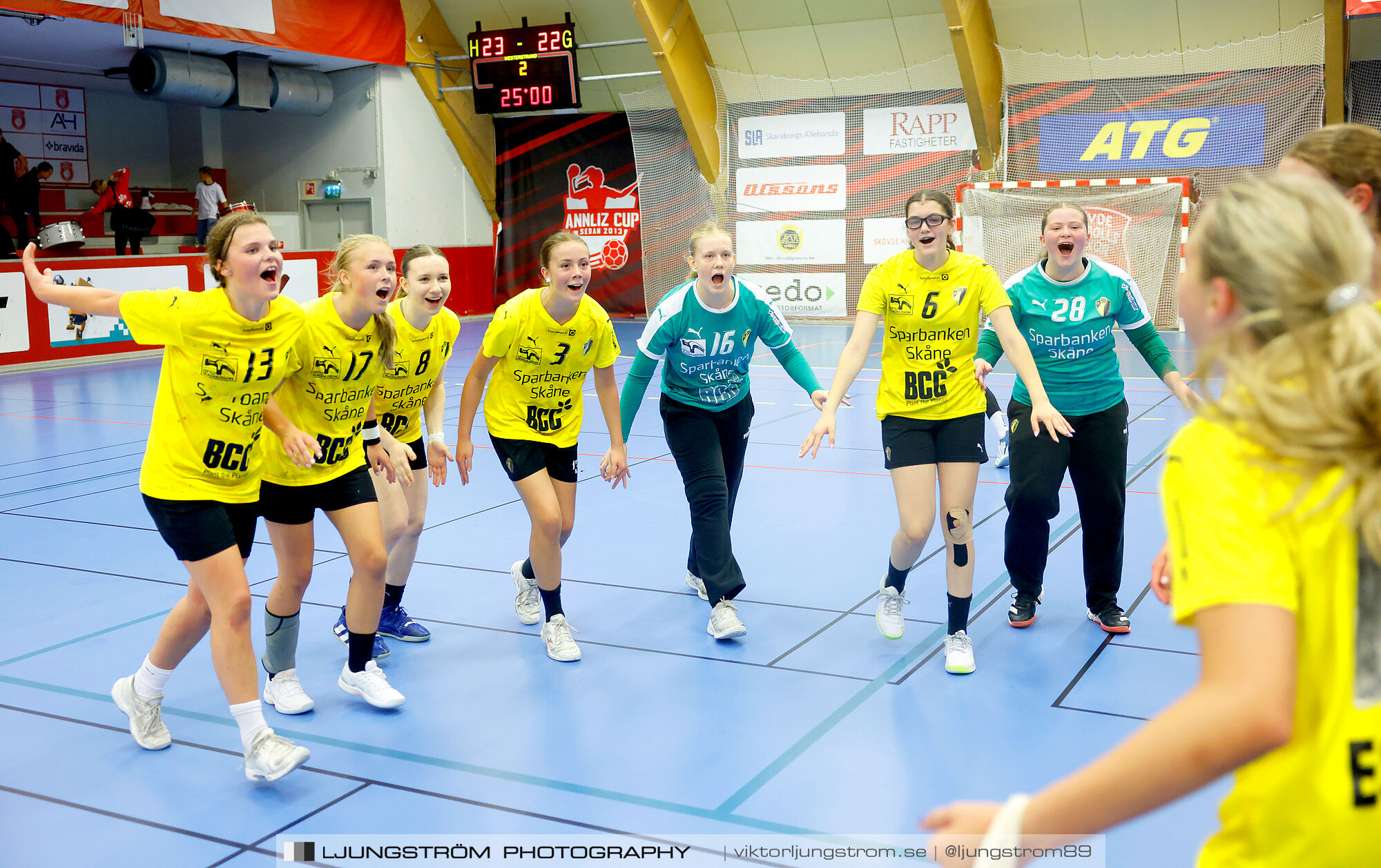 Annliz Cup F16 FINAL Eslövs IK-Skövde HF 23-22,dam,Skövde Idrottshall,Skövde,Sverige,Handboll,,2024,343234