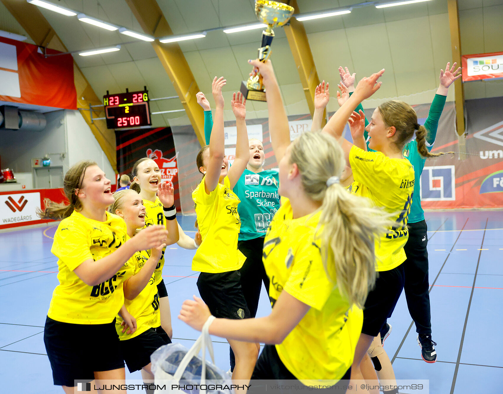 Annliz Cup F16 FINAL Eslövs IK-Skövde HF 23-22,dam,Skövde Idrottshall,Skövde,Sverige,Handboll,,2024,343236