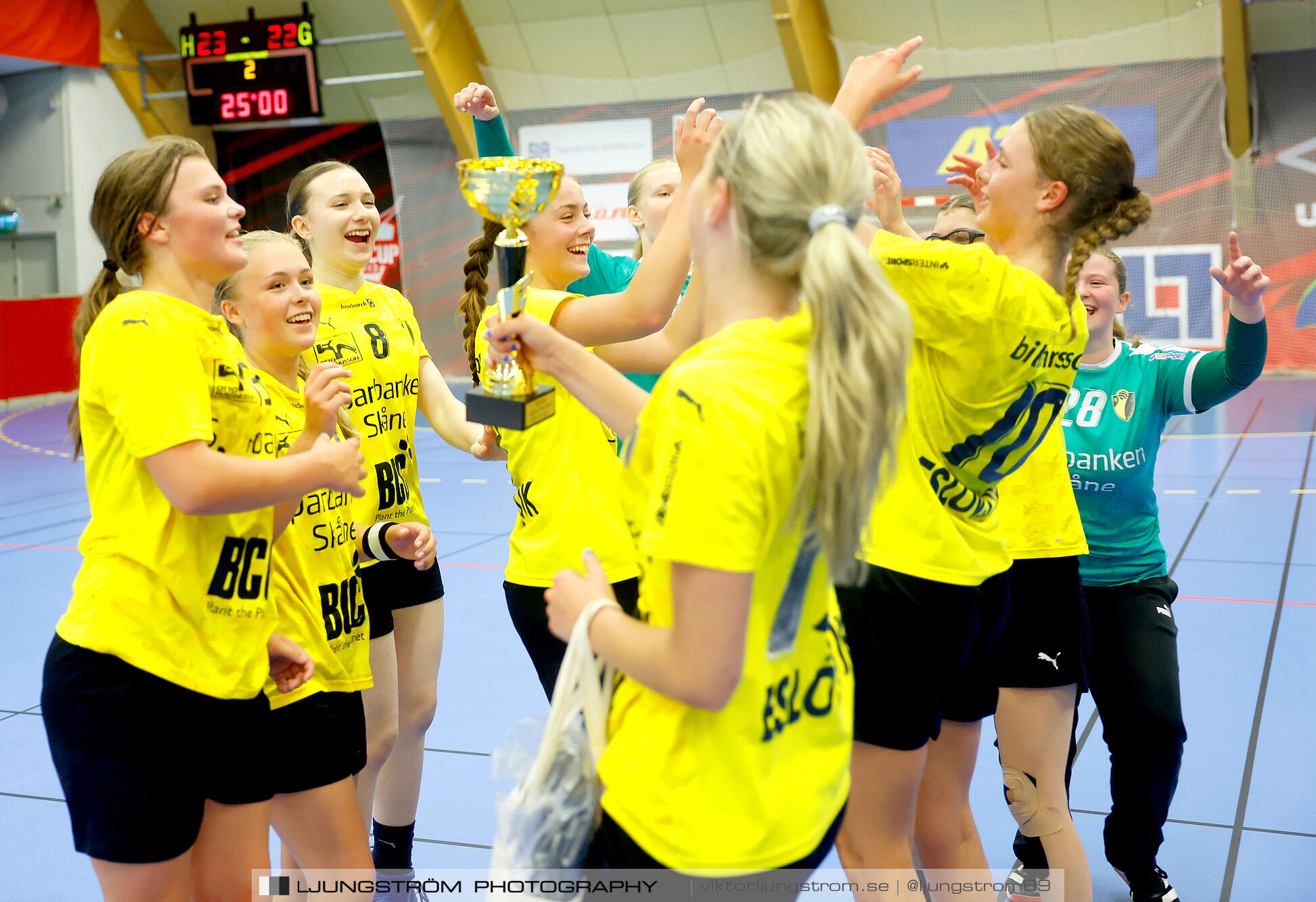 Annliz Cup F16 FINAL Eslövs IK-Skövde HF 23-22,dam,Skövde Idrottshall,Skövde,Sverige,Handboll,,2024,343237