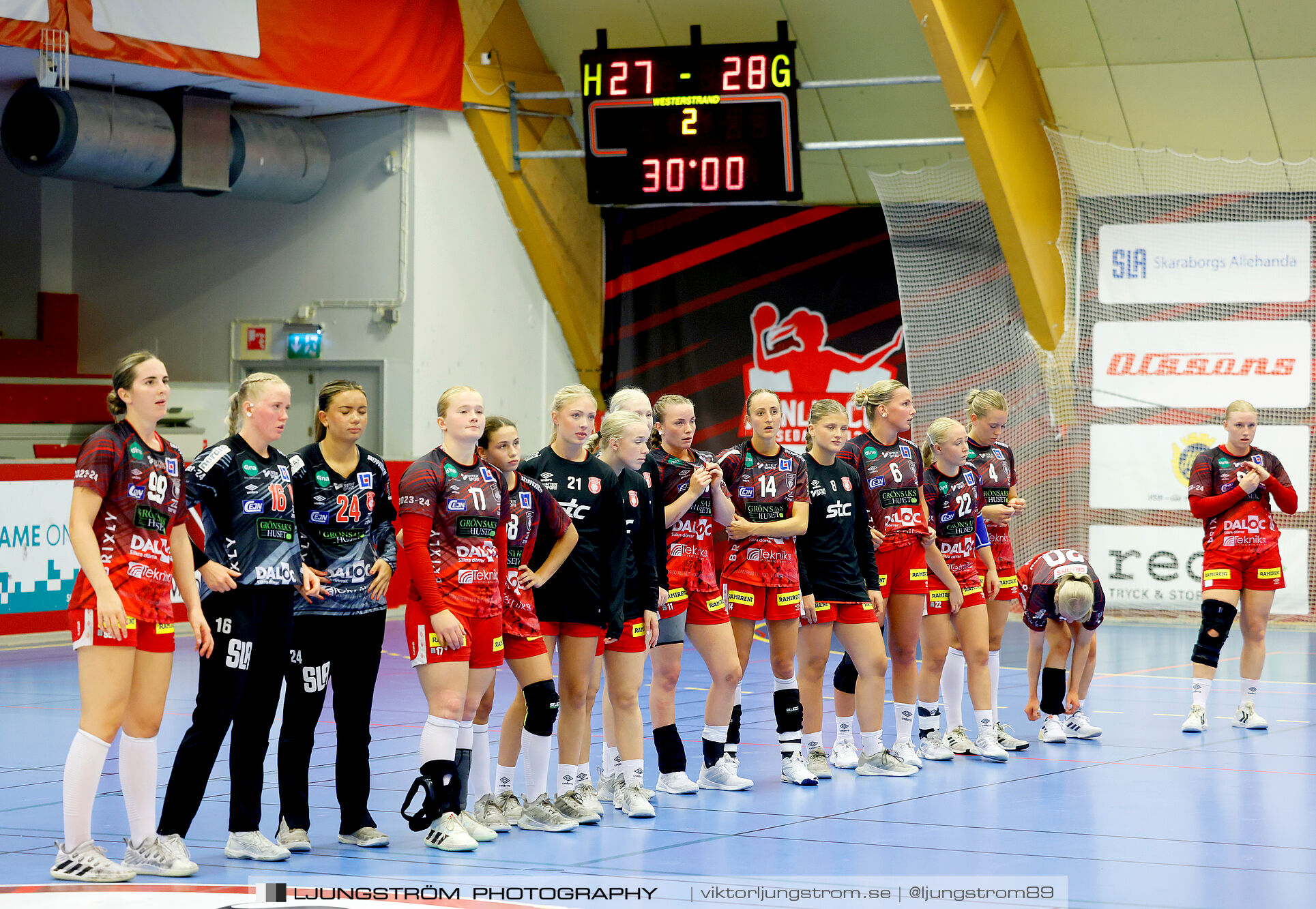 ATG Svenska Cupen Skövde HF-VästeråsIrsta HF 27-28,dam,Skövde Idrottshall,Skövde,Sverige,Handboll,,2024,343683