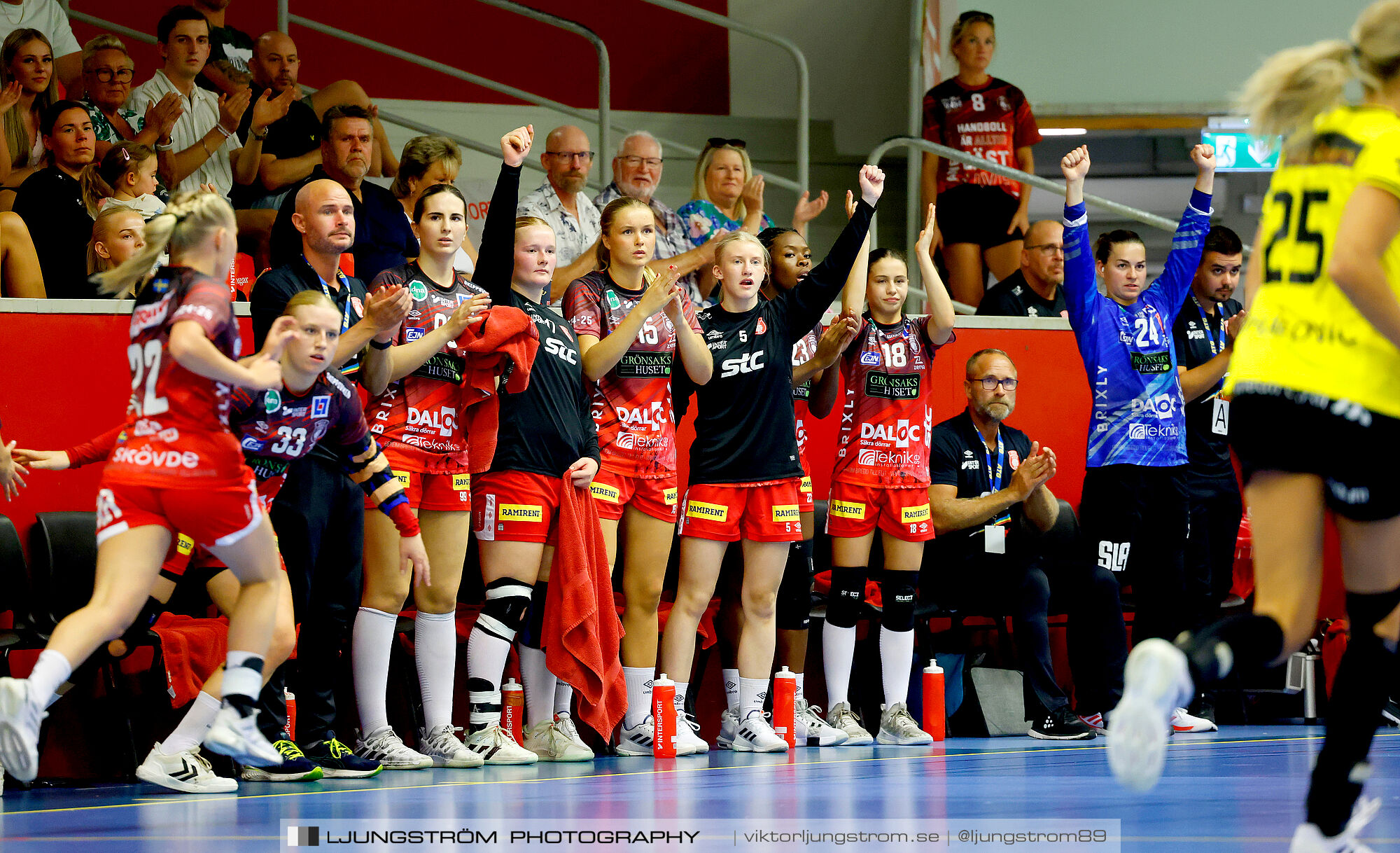 ATG Svenska Cupen 1/8-final Skövde HF-IK Sävehof 25-35,dam,Skövde Idrottshall,Skövde,Sverige,Handboll,,2024,345571