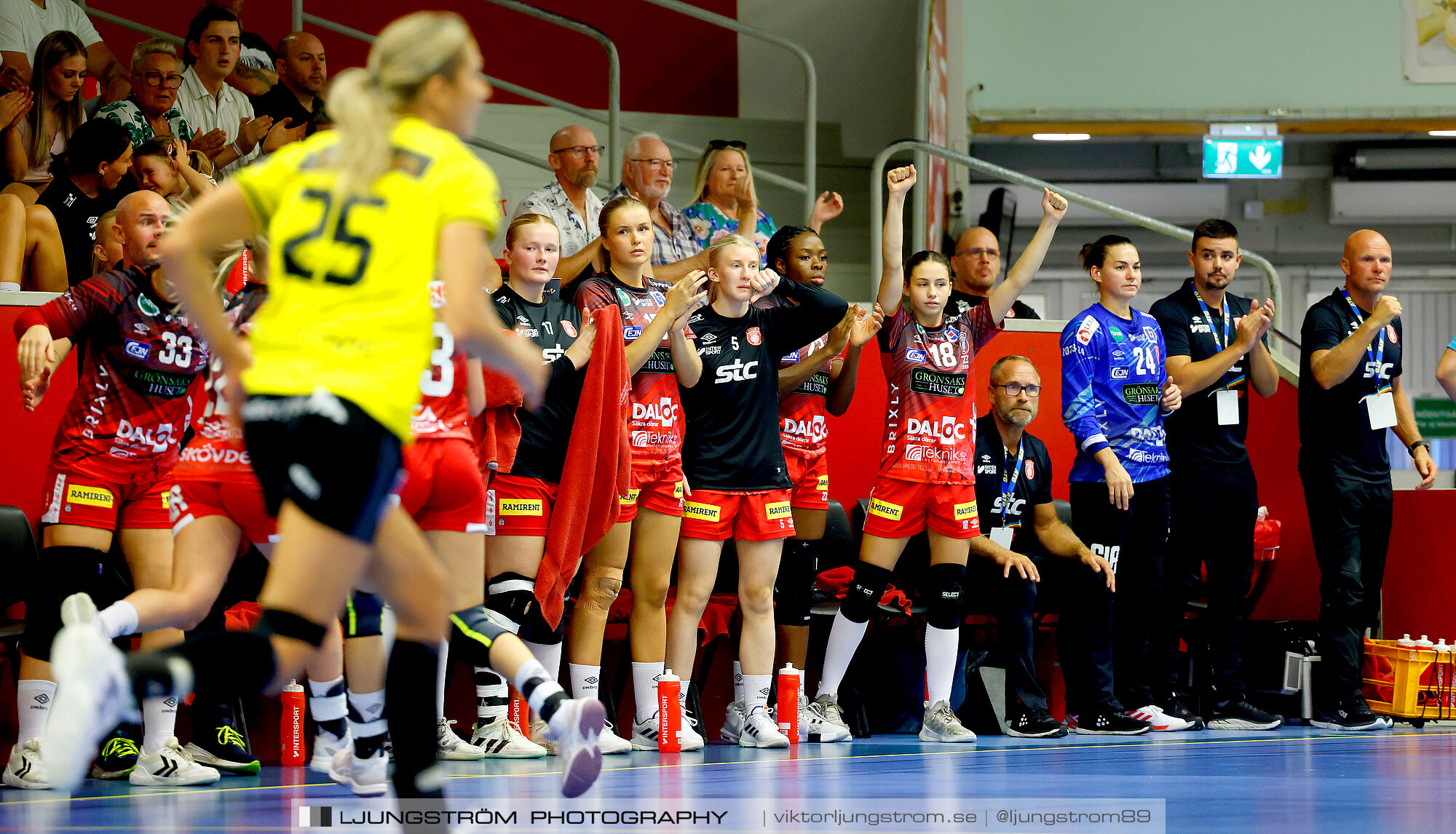 ATG Svenska Cupen 1/8-final Skövde HF-IK Sävehof 25-35,dam,Skövde Idrottshall,Skövde,Sverige,Handboll,,2024,348045