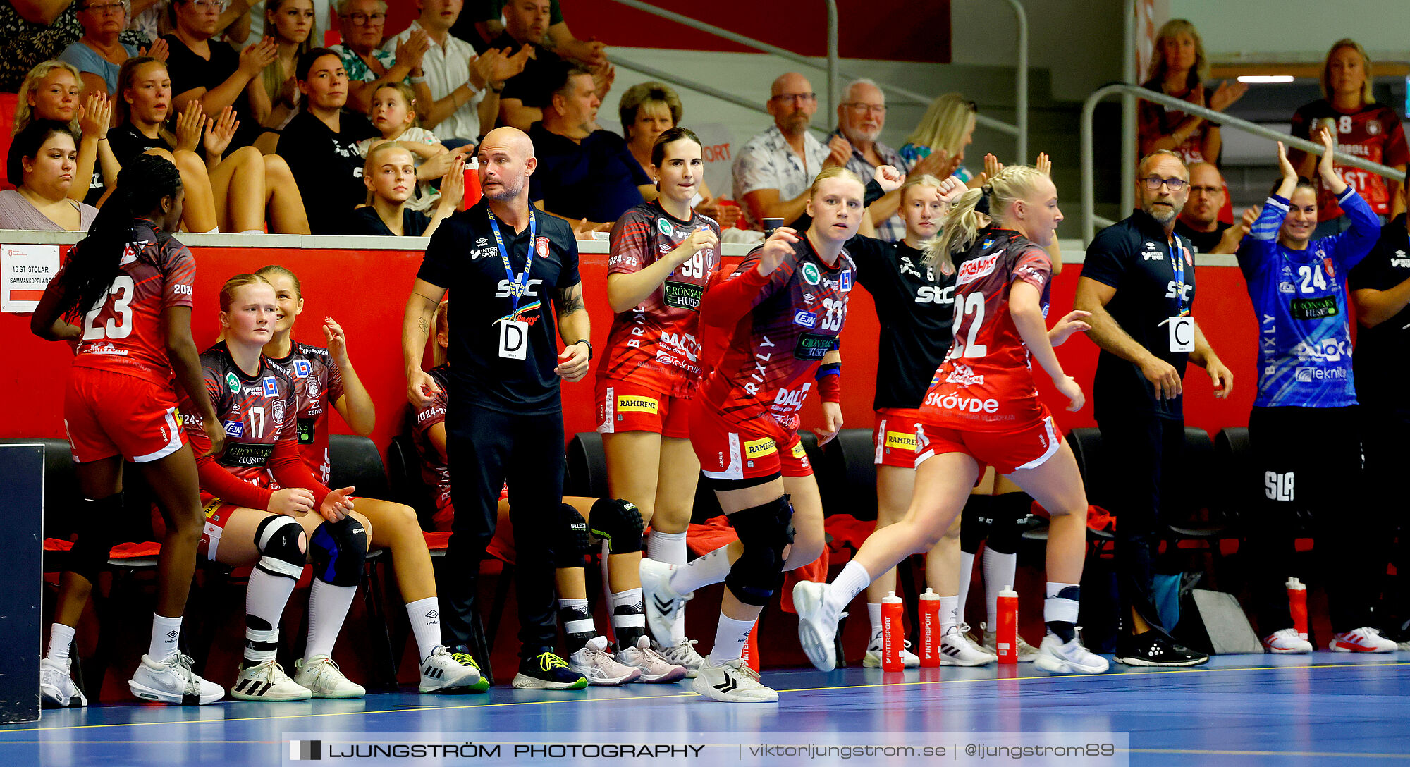 ATG Svenska Cupen 1/8-final Skövde HF-IK Sävehof 25-35,dam,Skövde Idrottshall,Skövde,Sverige,Handboll,,2024,348063